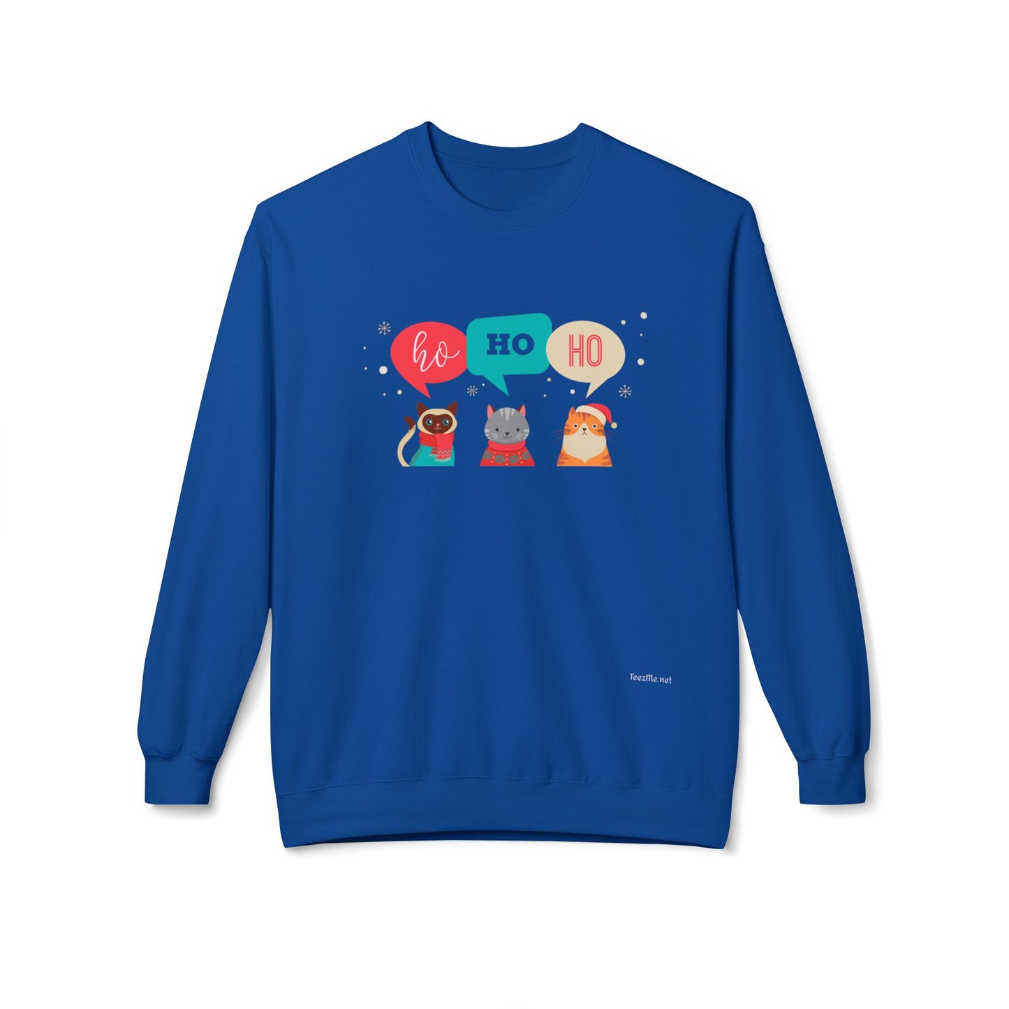 Ho Ho Ho - Unisex Midweight Softstyle Fleece Crewneck Sweatshirt