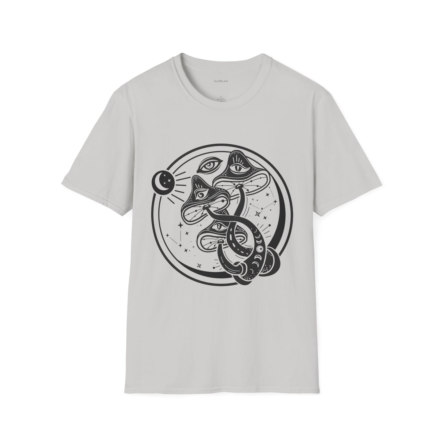 Mushrooms - Unisex Softstyle T-Shirt 100% Cotton Graphic