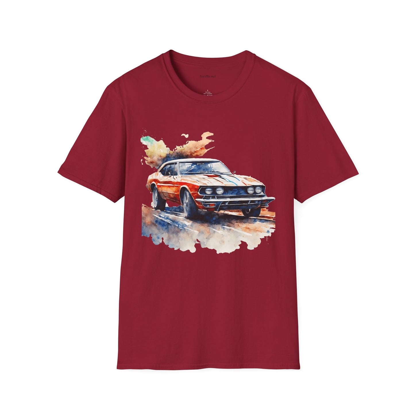 Muscle Car - Unisex Softstyle T-Shirt 100% Cotton Graphic