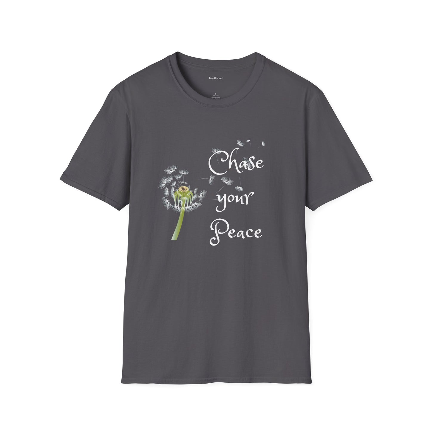 Chase your Peace - Unisex Softstyle T-Shirt 100% Cotton Graphic