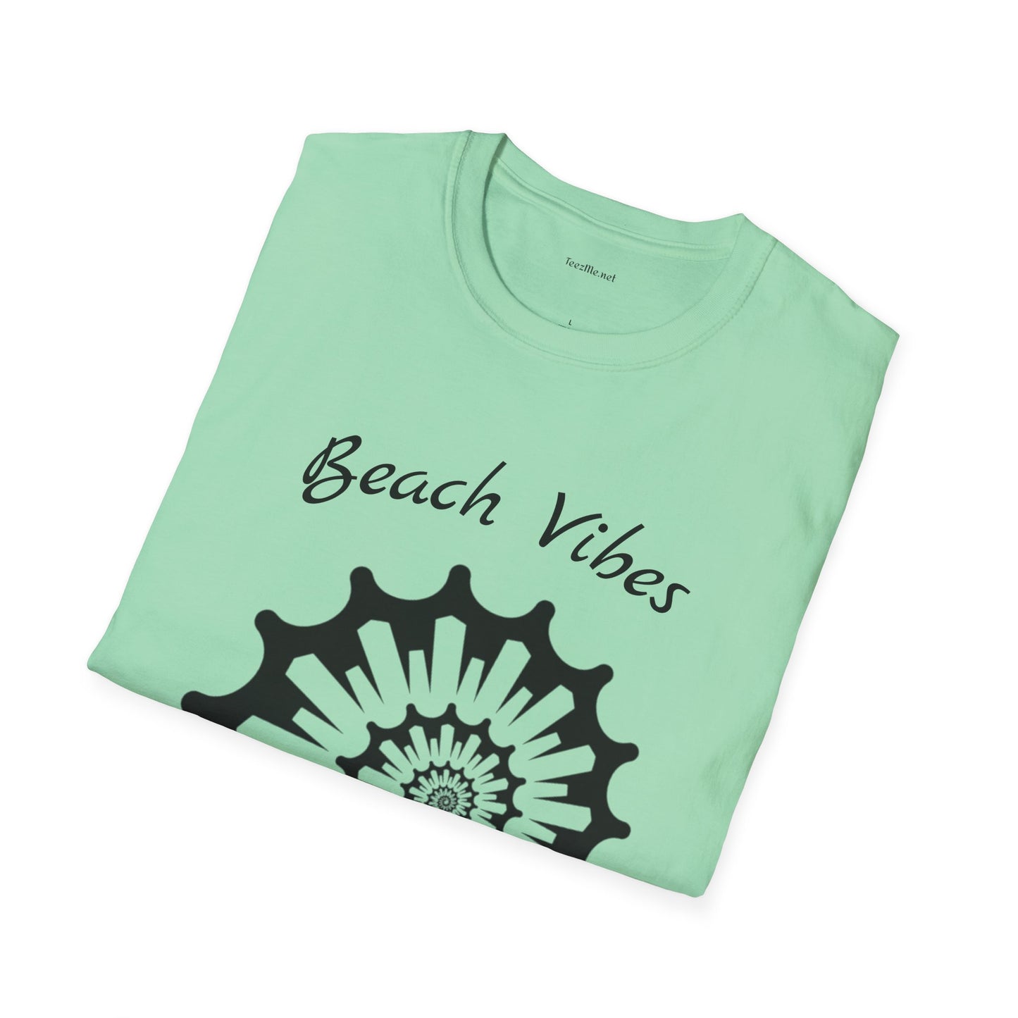 Beach Vibes - Unisex Softstyle T-Shirt 100% Cotton Graphic