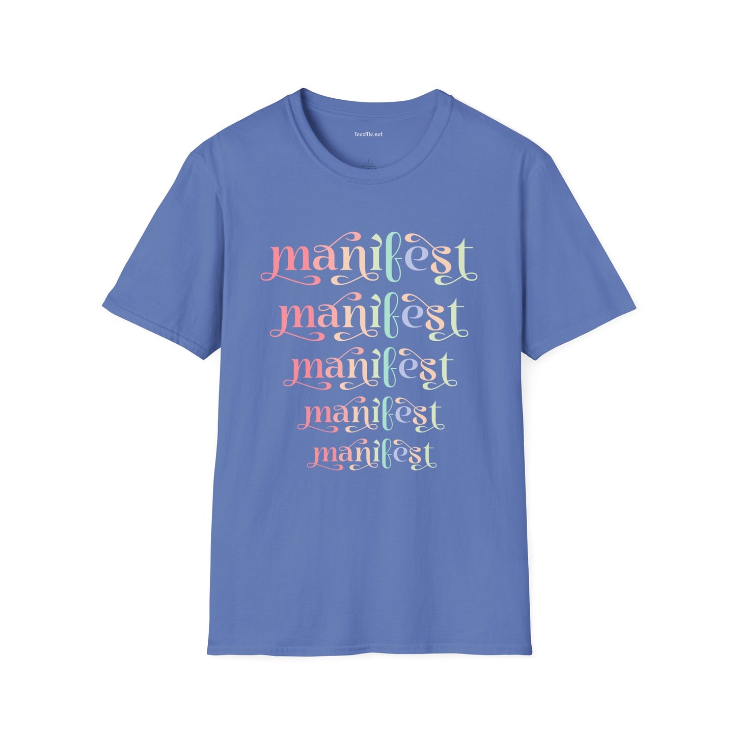 Manifest Unisex Softstyle T-Shirt 100% Cotton Graphic