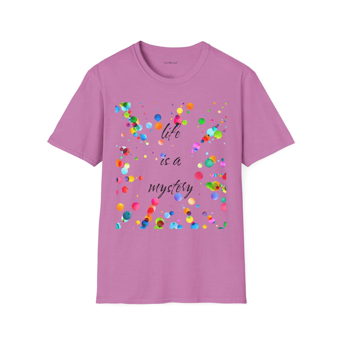 Life is a mystery - Unisex Softstyle T-Shirt 100% Cotton Graphic