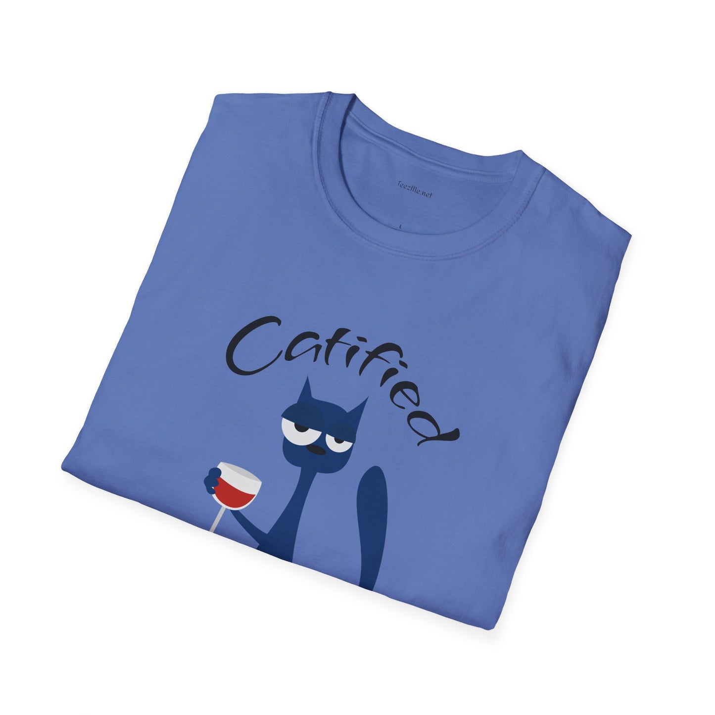 Catified Therapist - Unisex Softstyle T-Shirt 100% Cotton Graphic