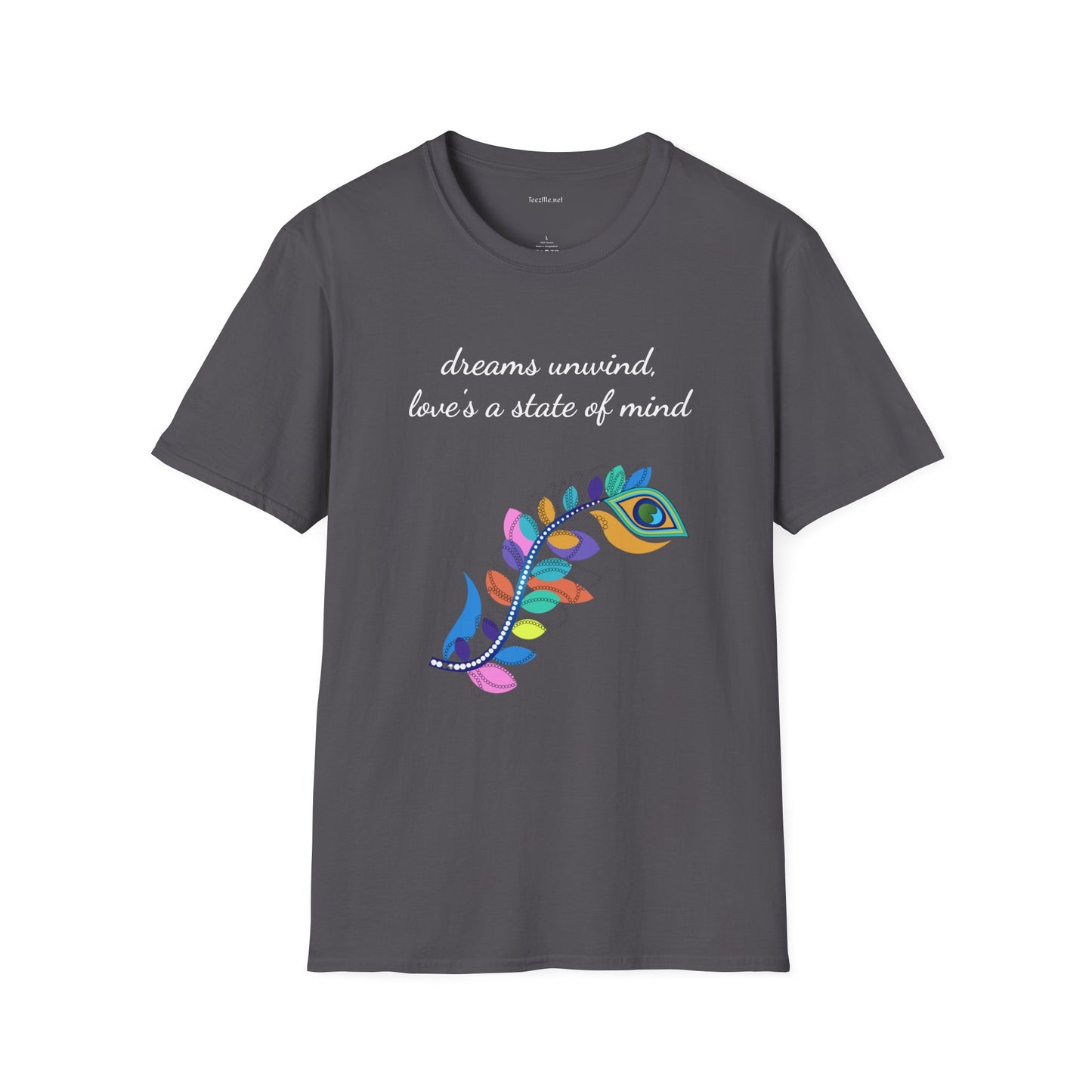 Dreams unwind - Unisex Softstyle T-Shirt 100% Cotton Graphic