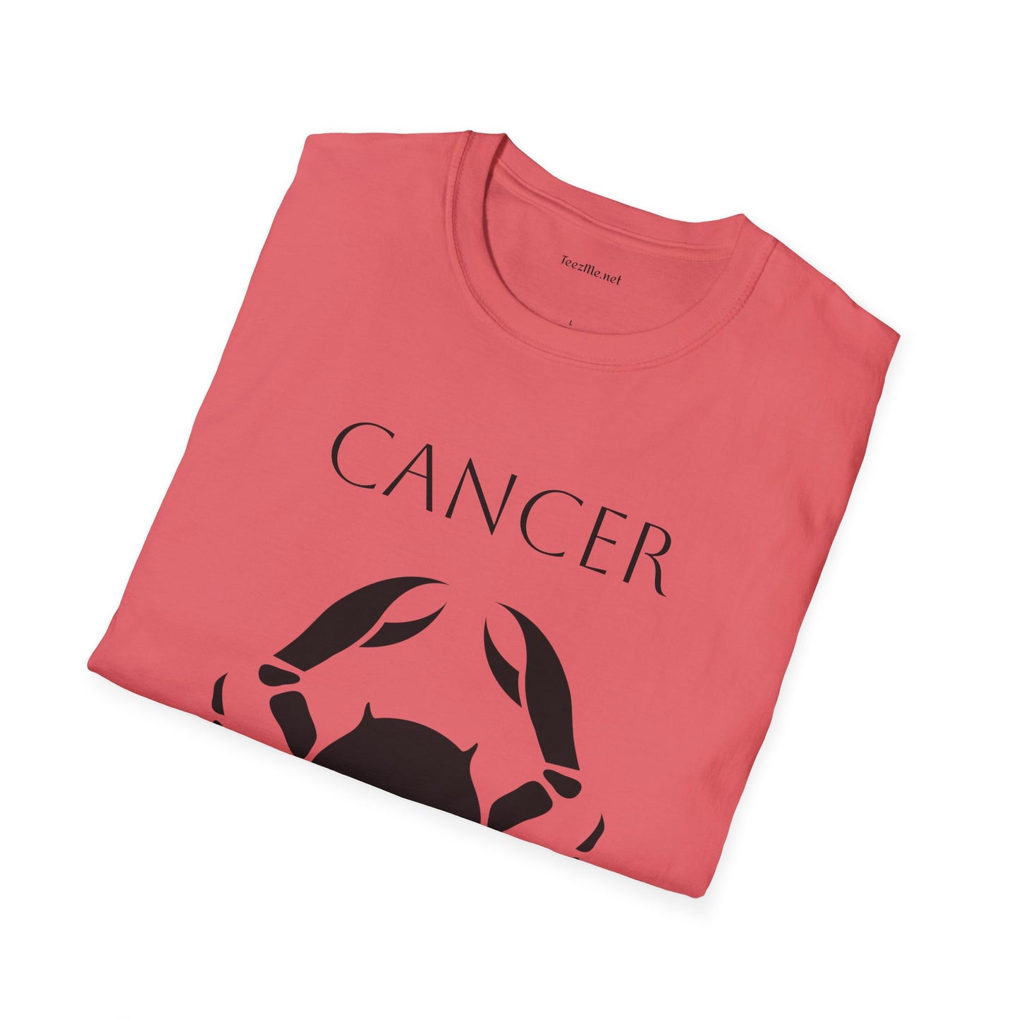 CANCER - Unisex Softstyle T-Shirt 100% Cotton Graphic