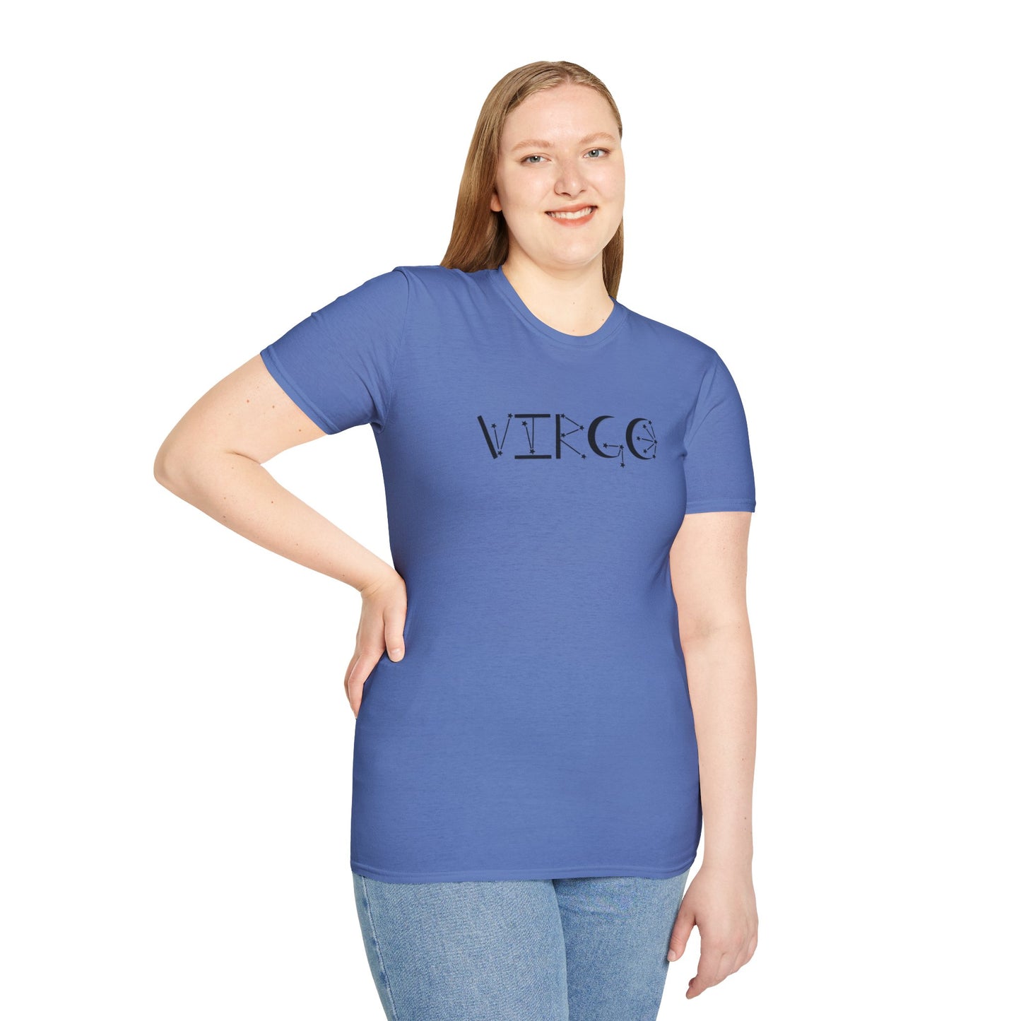 Virgo - Unisex Softstyle T-Shirt 100% Cotton Graphic