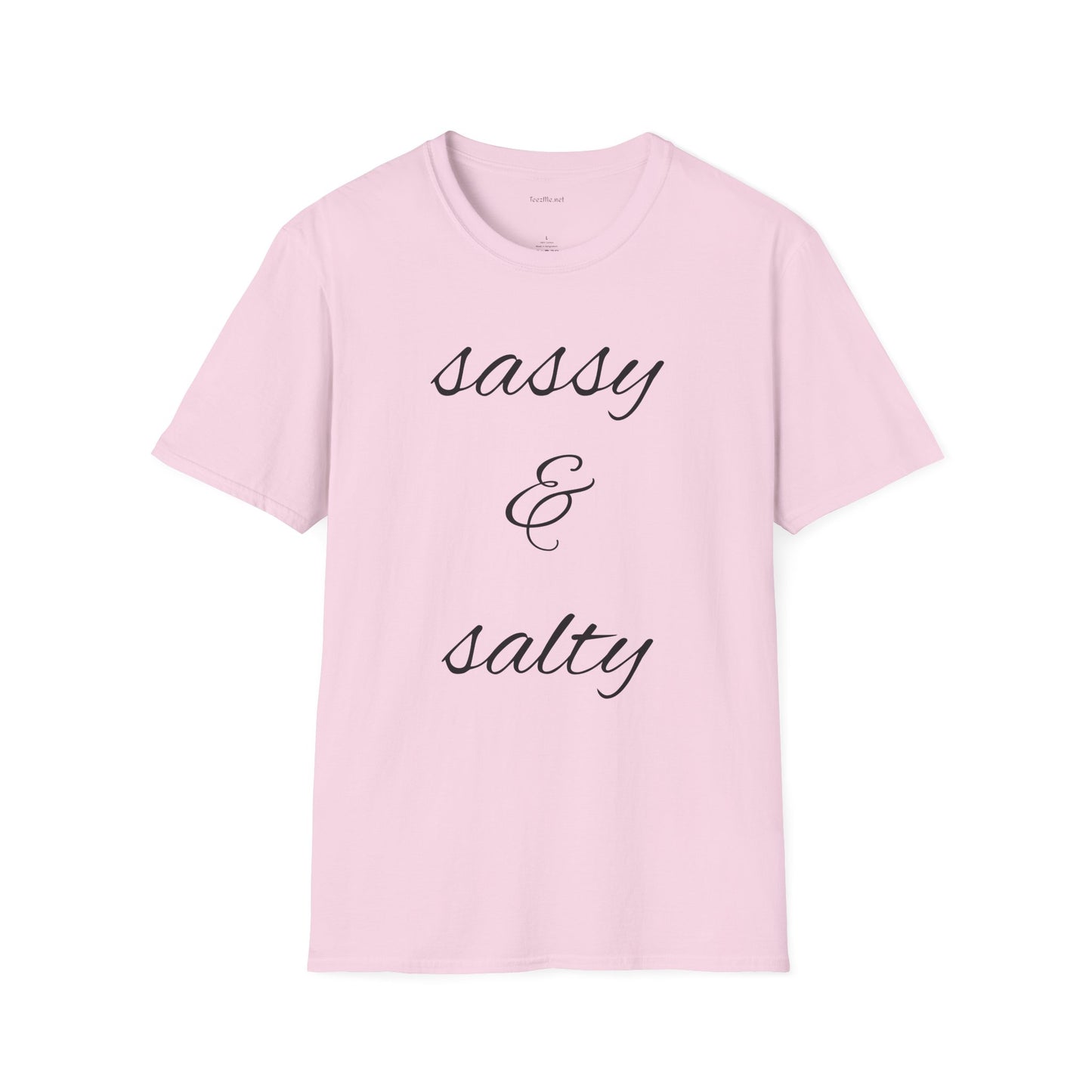 Sassy & Salty - Unisex Softstyle T-Shirt 100% Cotton Graphic