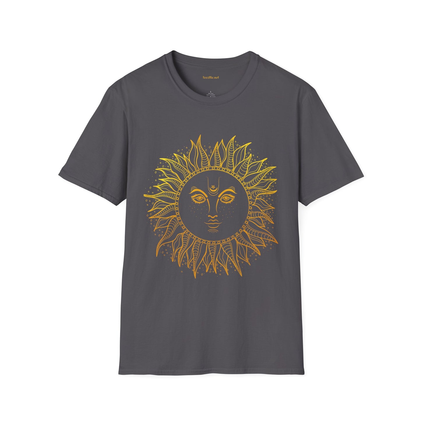 Golden Sun Unisex Softstyle T-Shirt 100% Cotton Graphic