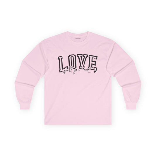Love is All You Need Tie-dye Unisex Ultra Cotton Long Sleeve Tee