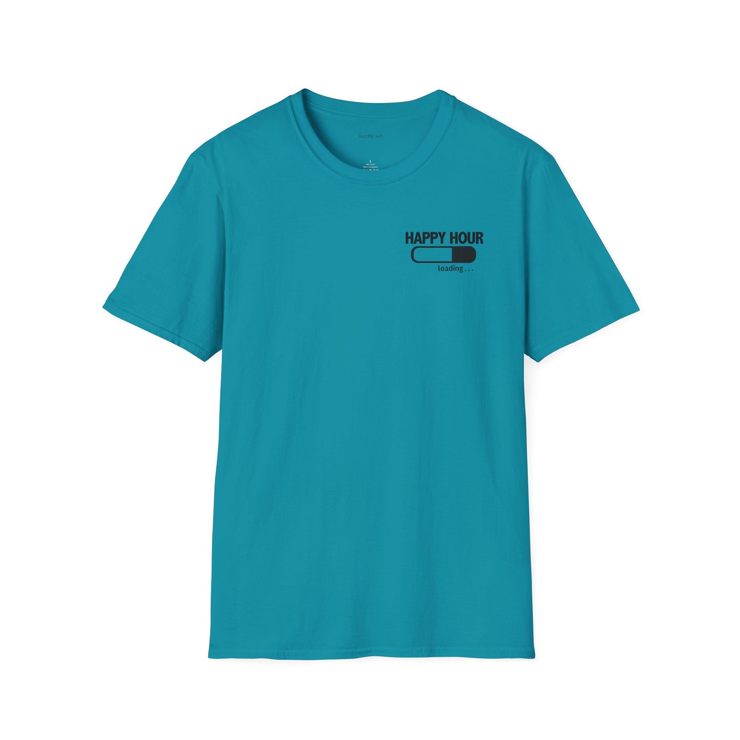 Happy Hour - Unisex Softstyle T-Shirt 100% Cotton Graphic