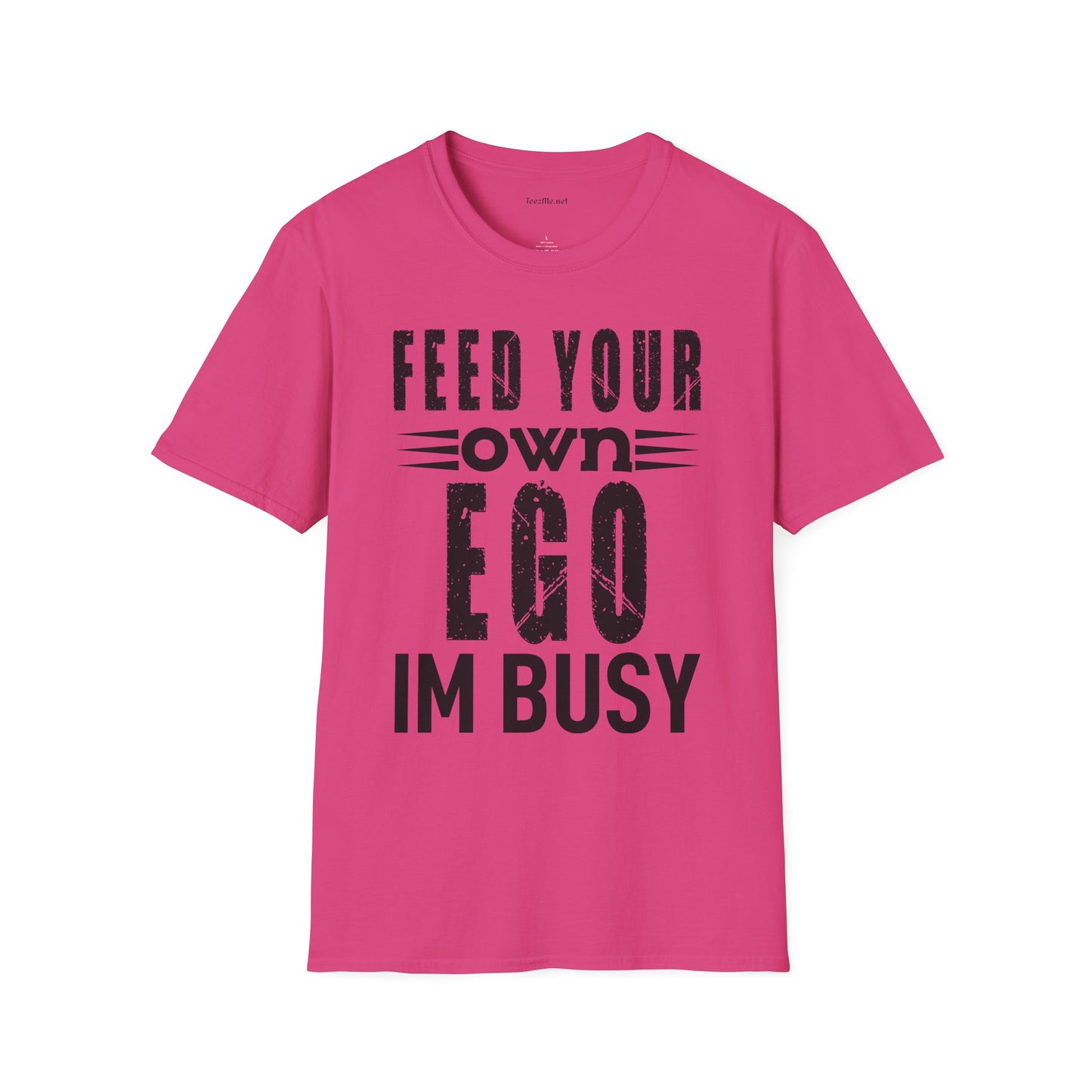 Feed Your Own EGO Unisex Softstyle T-Shirt 100% Cotton