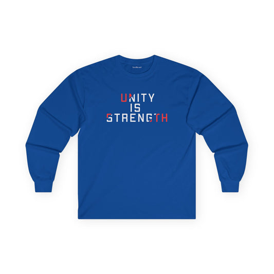 Unity Is Strength 1 Tie-dye Unisex Ultra Cotton Long Sleeve Tee