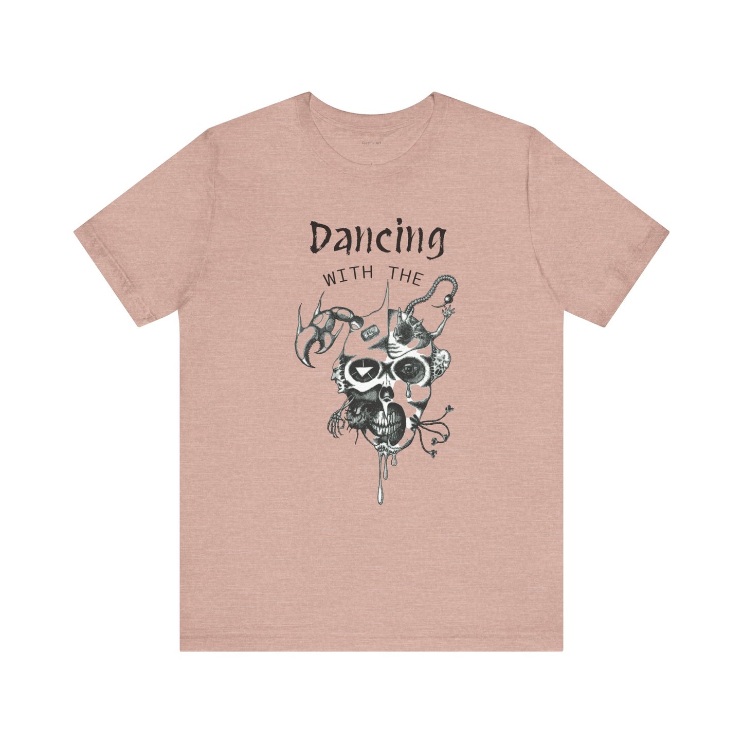 Dancing with the Devil (image) - Unisex Jersey Short Sleeve Tee