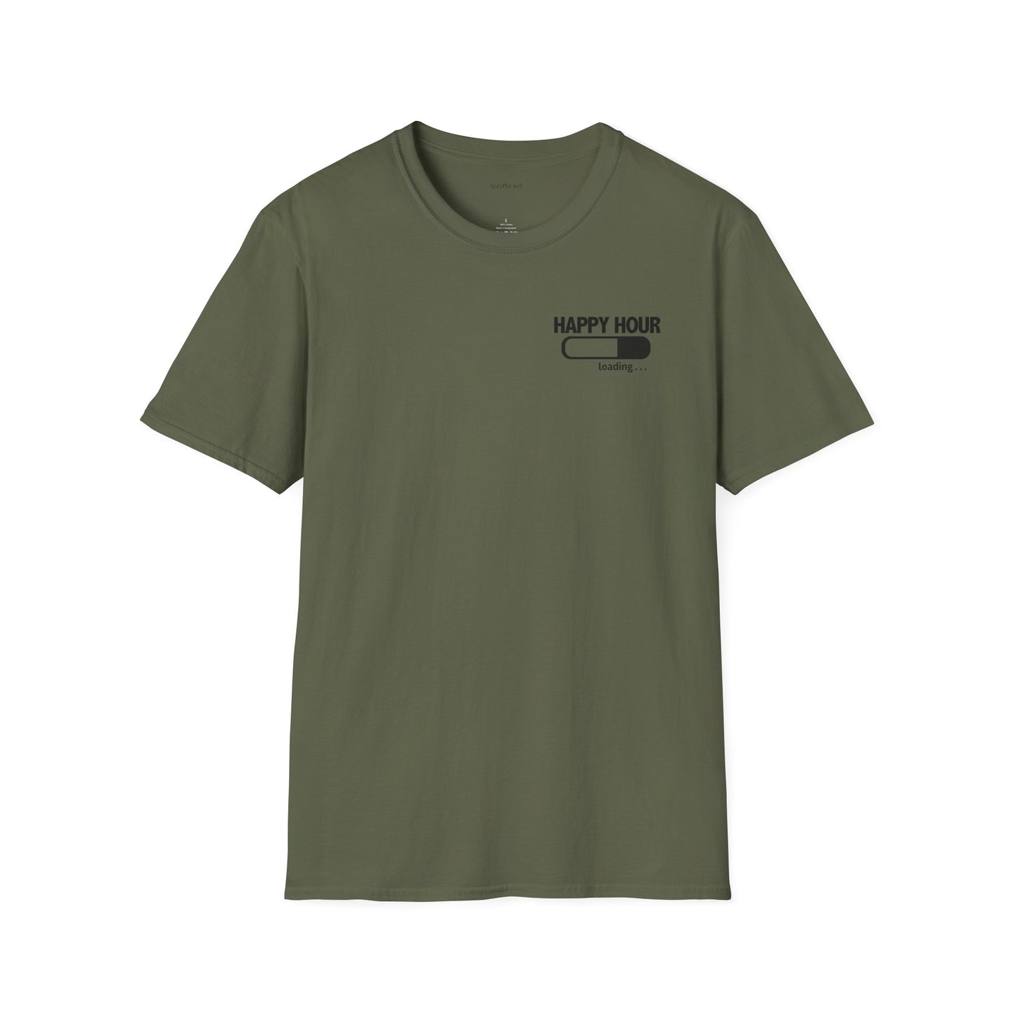 Happy Hour - Unisex Softstyle T-Shirt 100% Cotton Graphic
