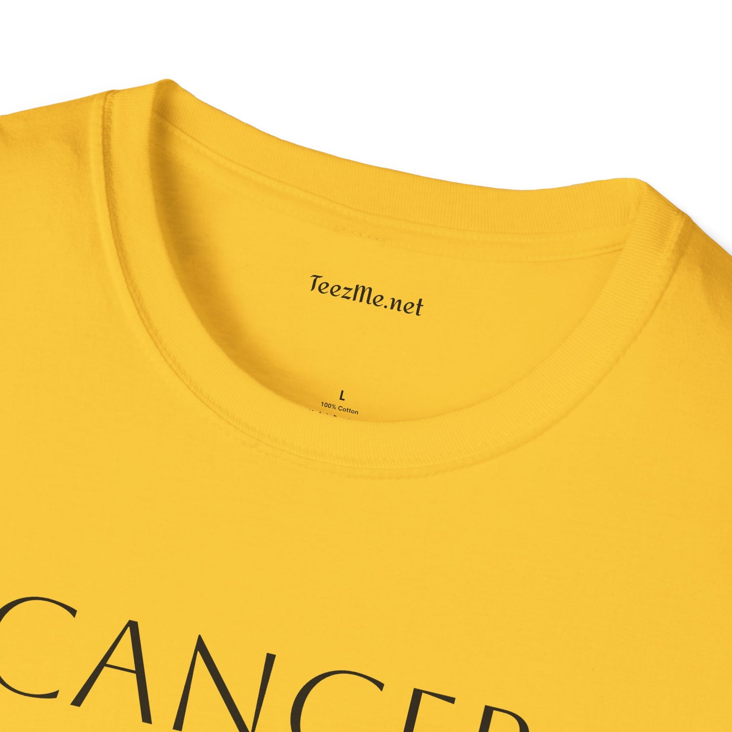CANCER - Unisex Softstyle T-Shirt 100% Cotton Graphic