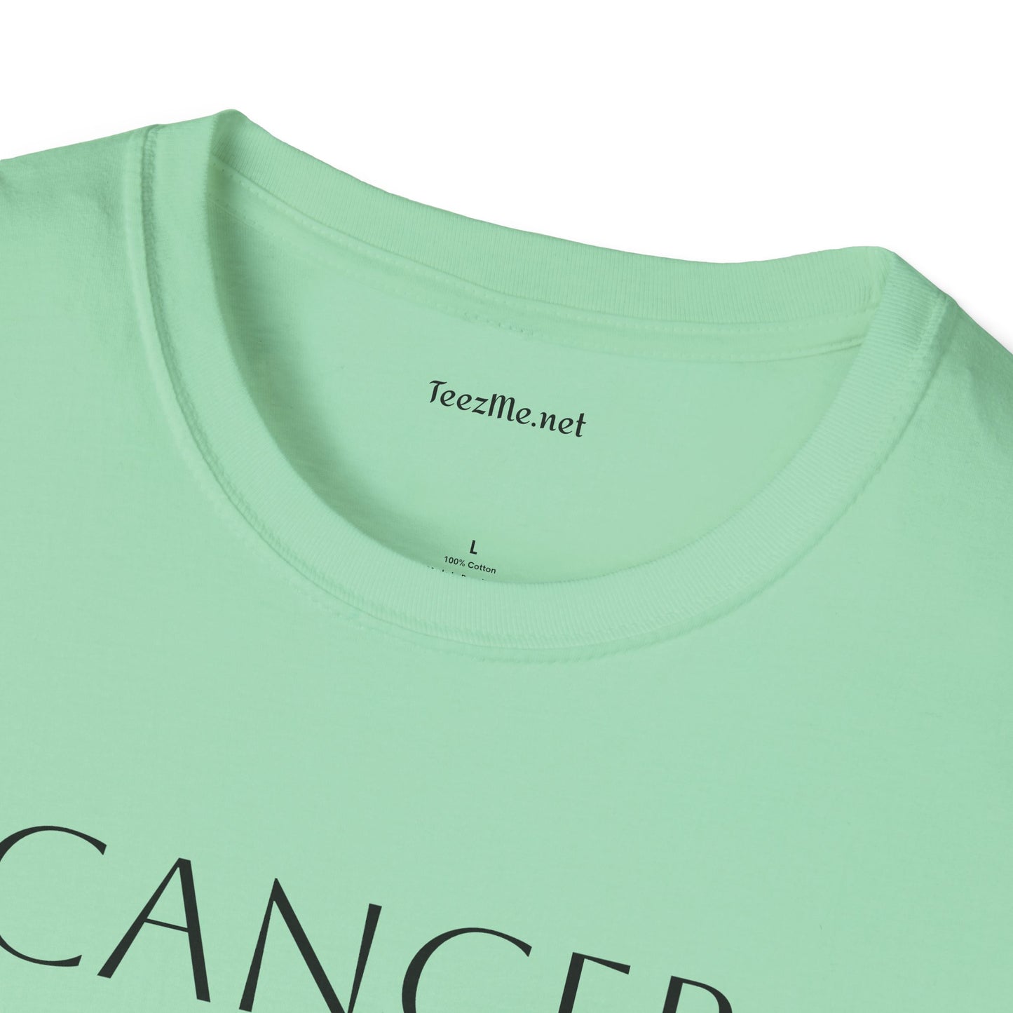 CANCER - Unisex Softstyle T-Shirt 100% Cotton Graphic