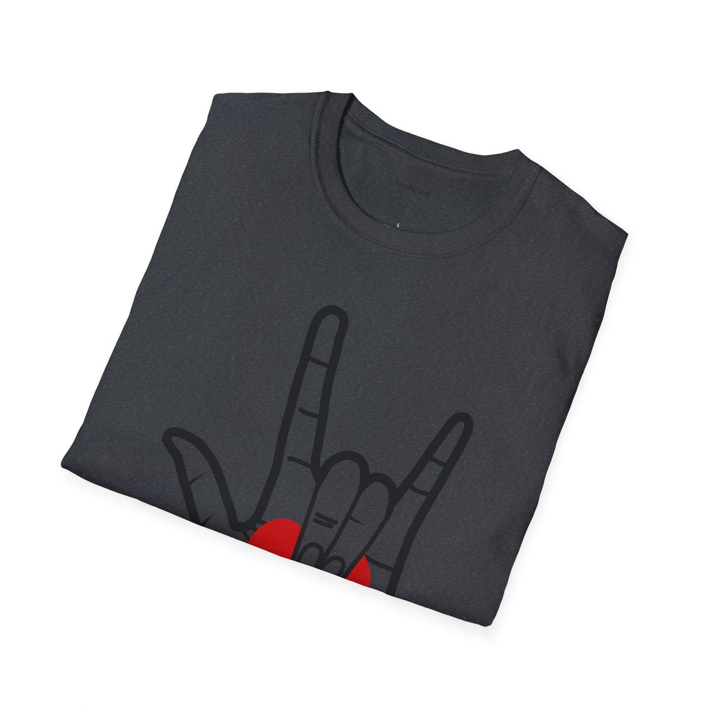 ASL Love  - Unisex Softstyle T-Shirt 100% Cotton Graphic
