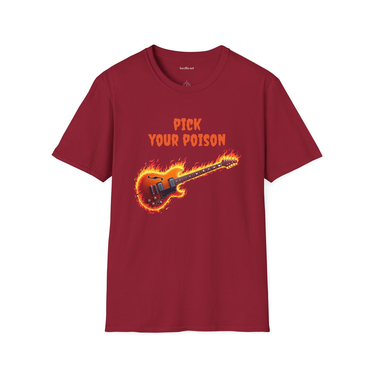 Pick your Poison - Unisex Softstyle T-Shirt 100% Cotton Graphic