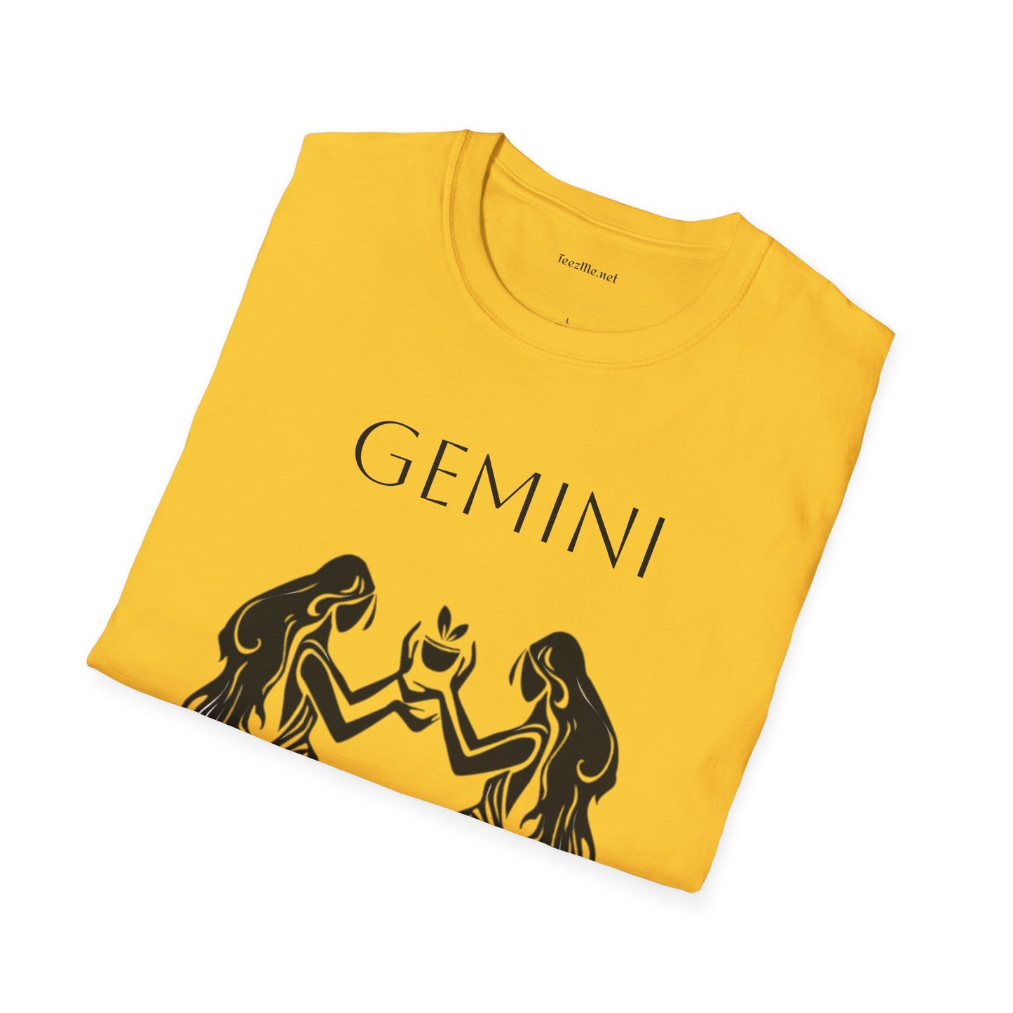 GEMINI- Unisex Softstyle T-Shirt 100% Cotton Graphic