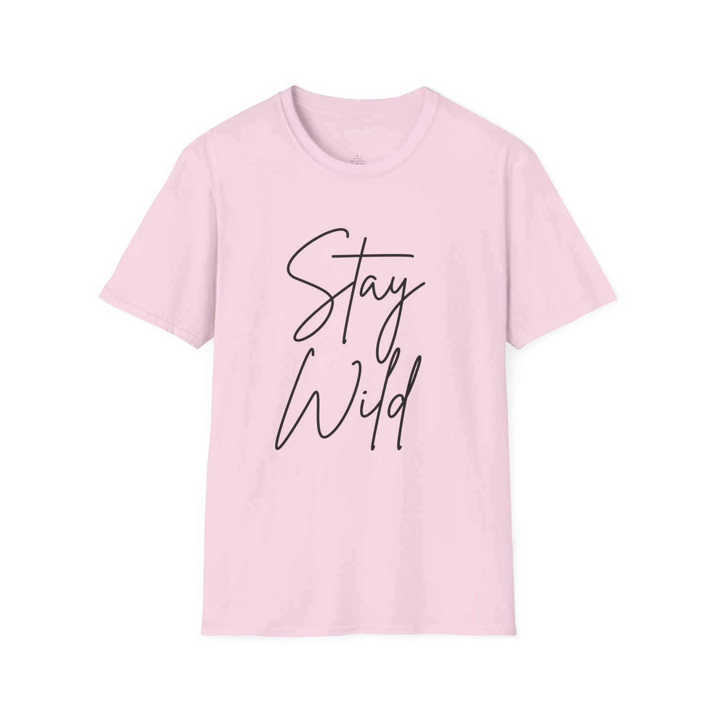 Stay Wild1 Unisex Softstyle T-Shirt 100% Cotton