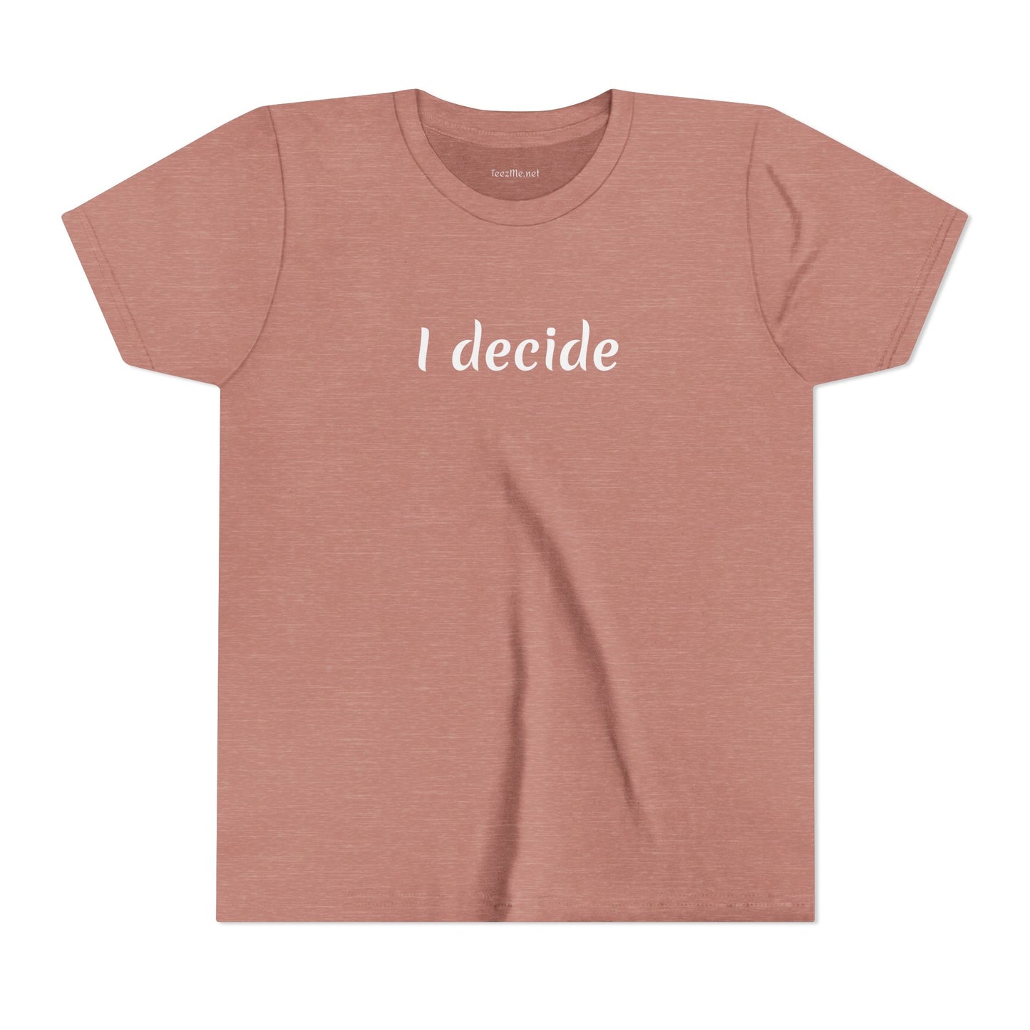 I decide - Unisex Jersey Short Sleeve Tee Petite Adult