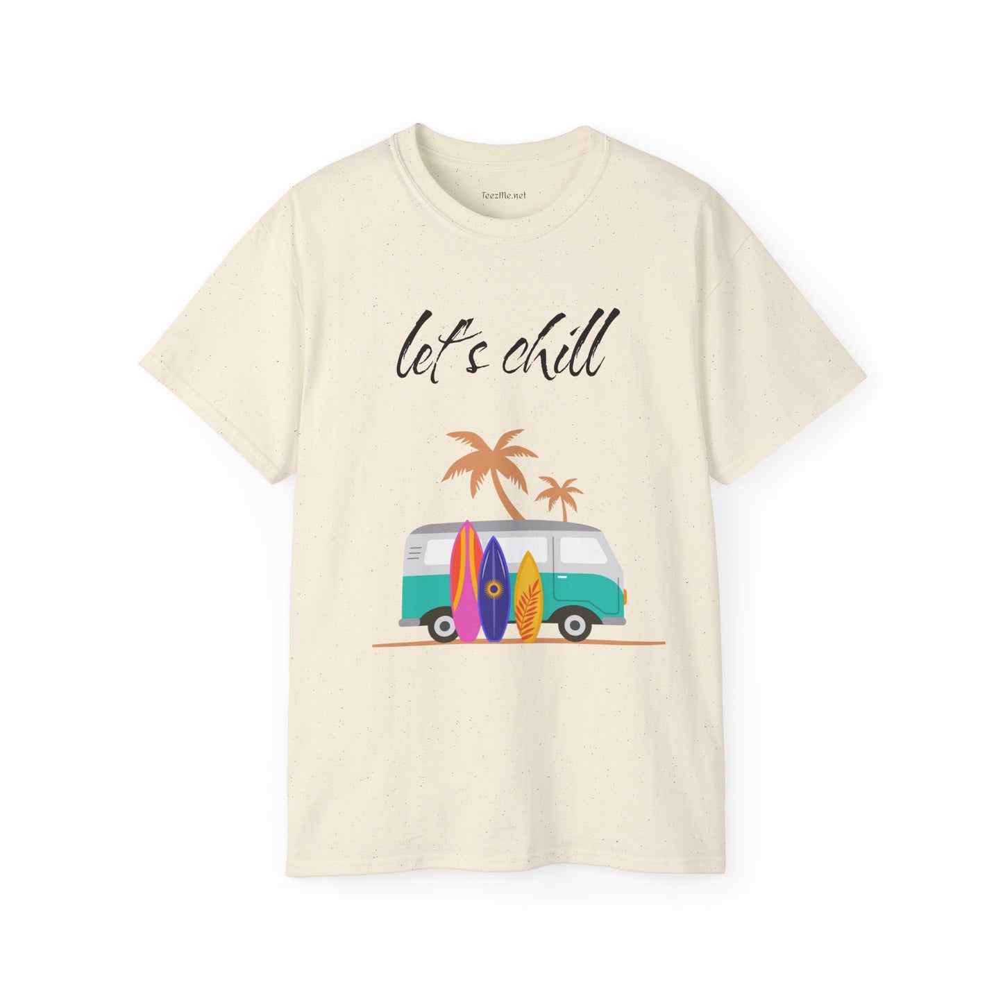 Let's chill - Unisex Ultra Cotton Tee 100% Cotton Graphic