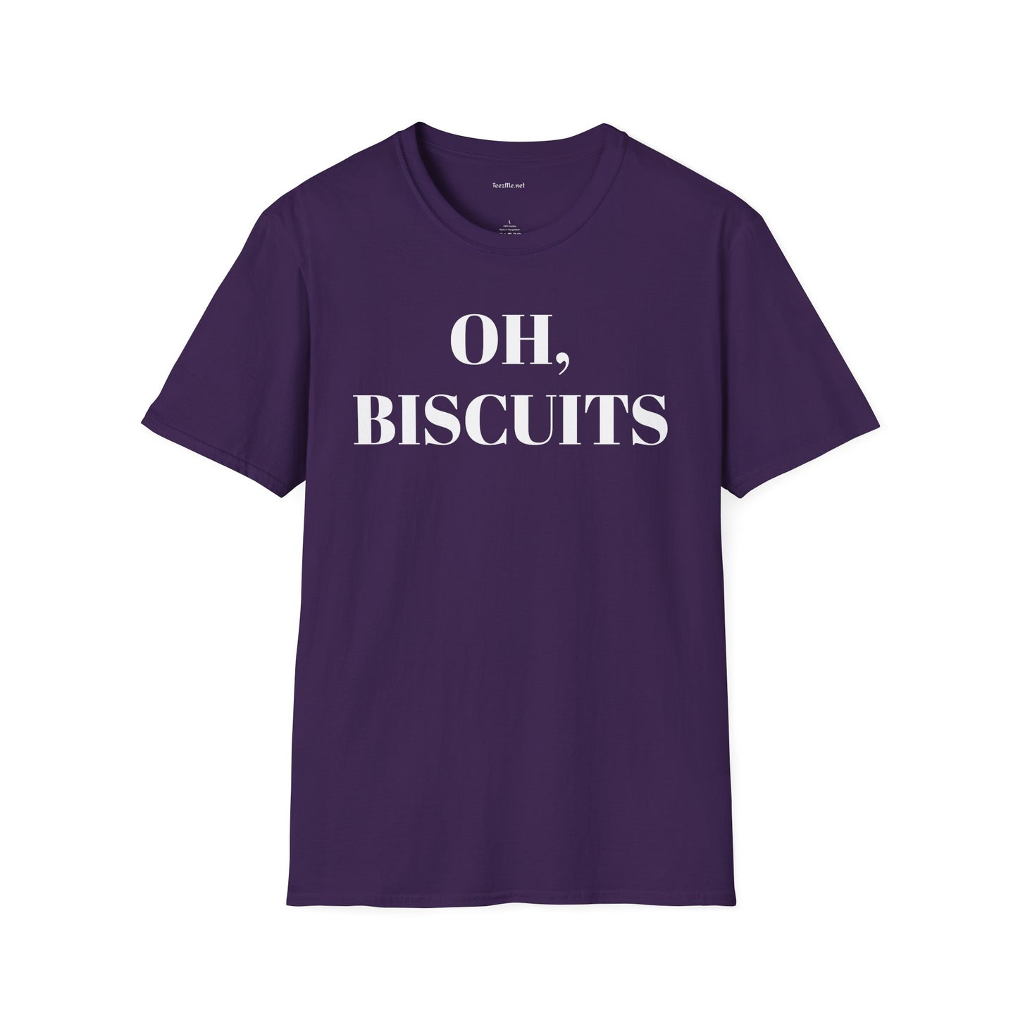 Oh BISCUITS - Unisex Softstyle T-Shirt 100% Cotton Graphic