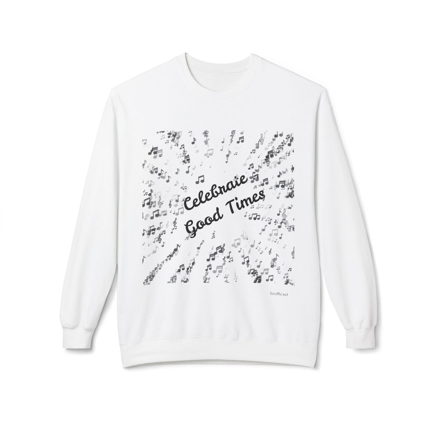 Celebrate good times - Unisex Midweight Softstyle Fleece Crewneck Sweatshirt
