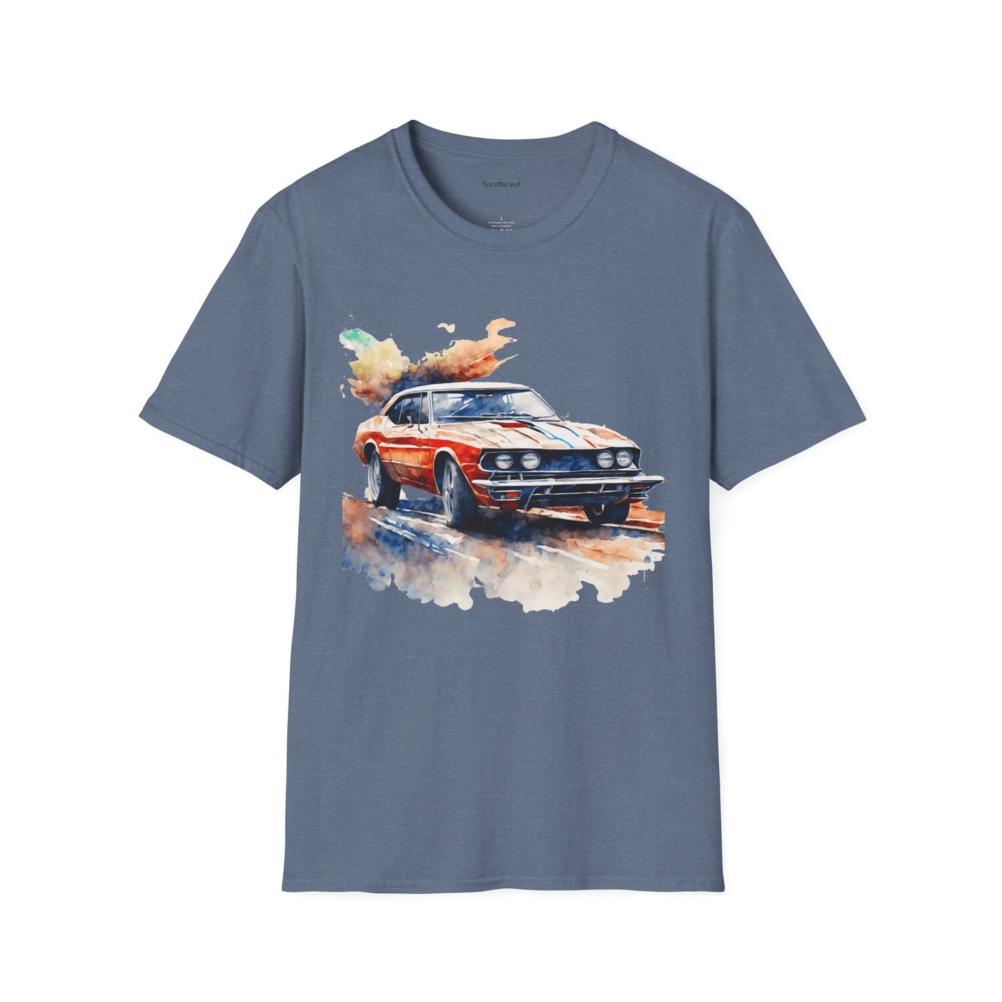 Muscle Car - Unisex Softstyle T-Shirt 100% Cotton Graphic