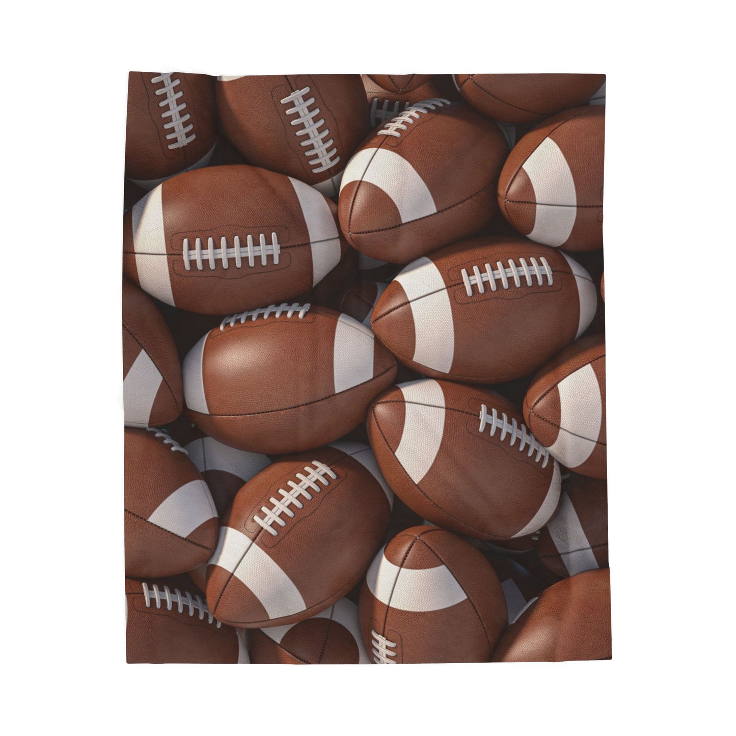 Football - Velveteen Plush Blanket