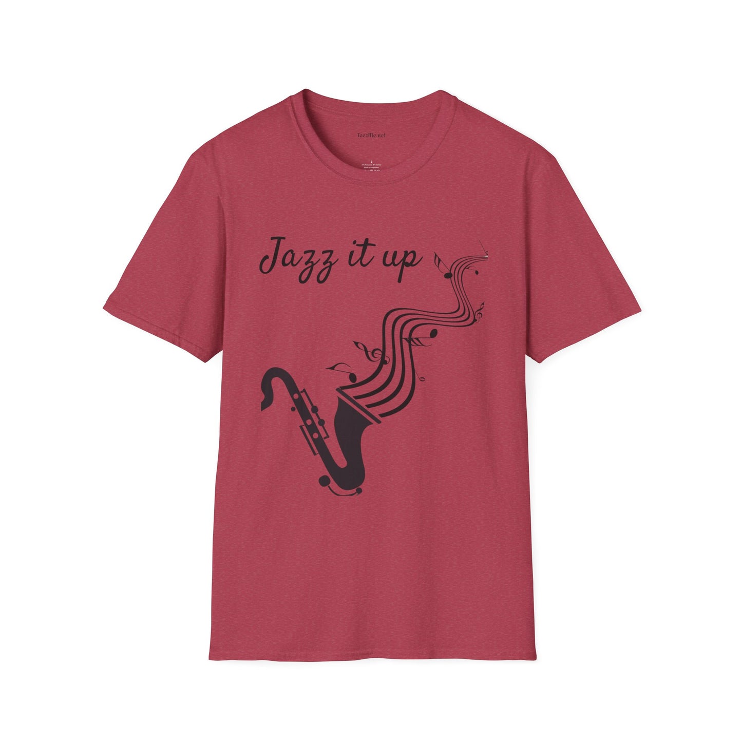 Jazz it up Unisex Softstyle T-Shirt 100% Cotton Graphic