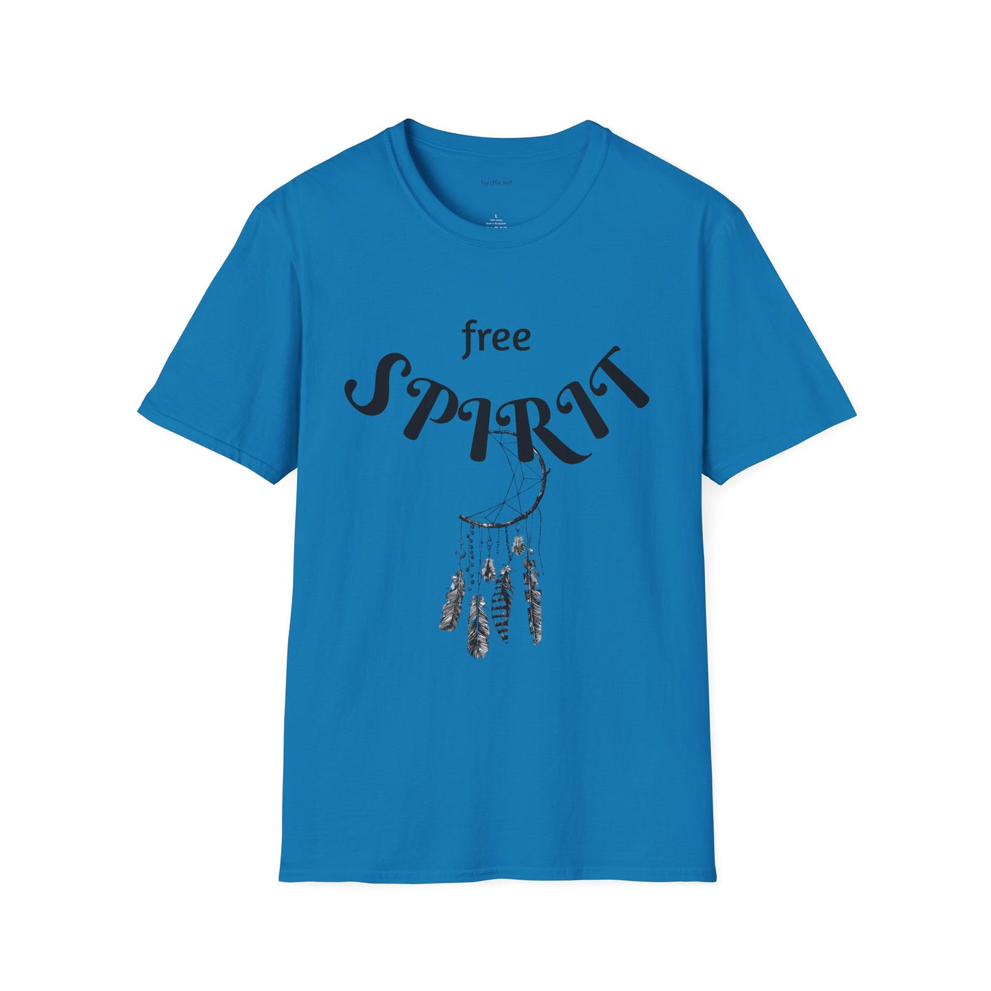 free SPIRIT - Unisex Softstyle T-Shirt 100% Cotton Graphic