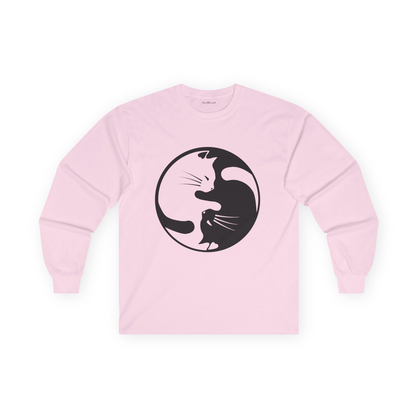 Yin Yang Cat04 Unisex Ultra Cotton Long Sleeve Tee