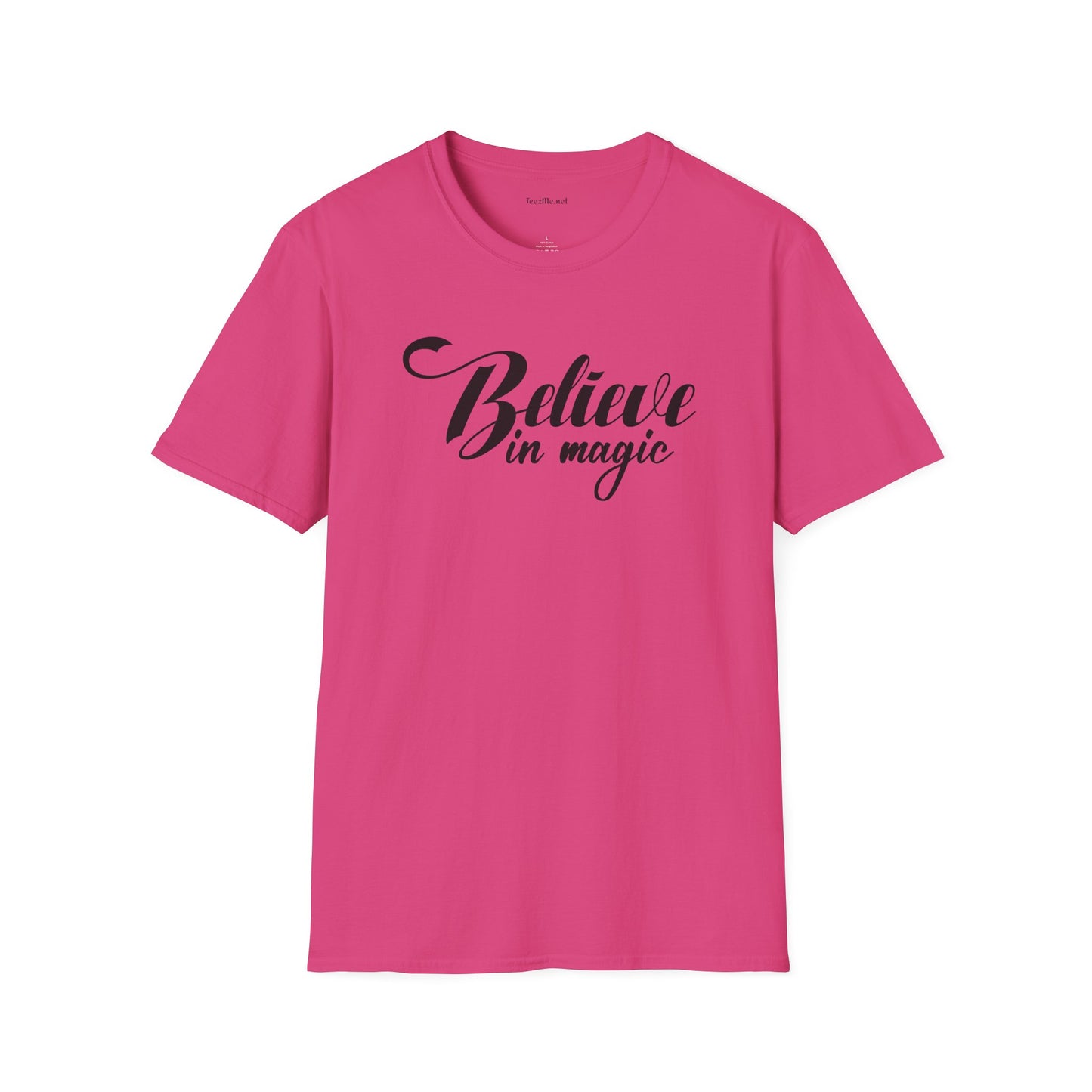 Believe in Magic Unisex Softstyle T-Shirt 100% Cotton Graphic
