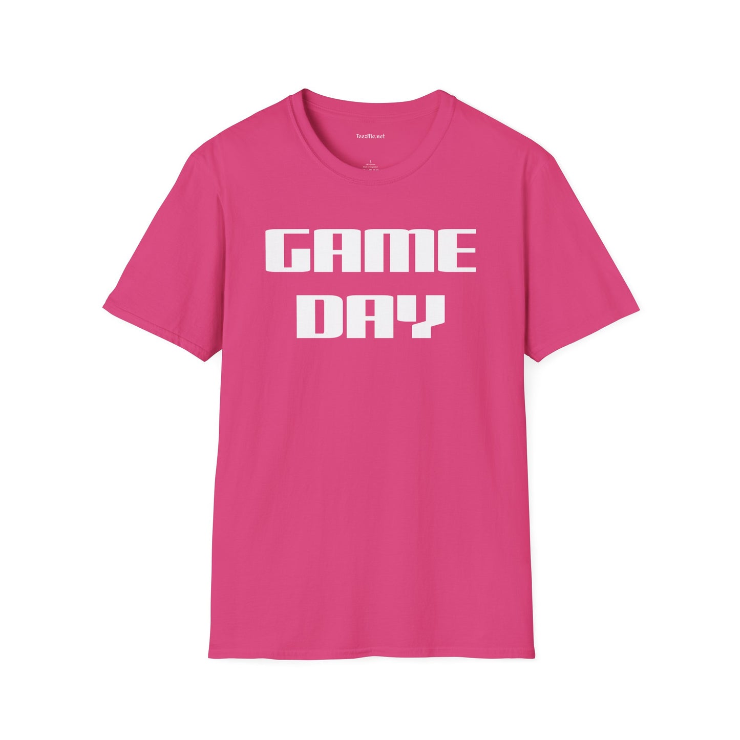 Game Day Unisex Softstyle T-Shirt 100% Cotton Graphic