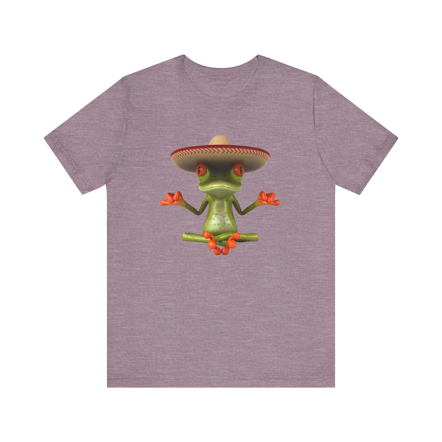 Frog Meditating - Unisex Jersey Short Sleeve Tee