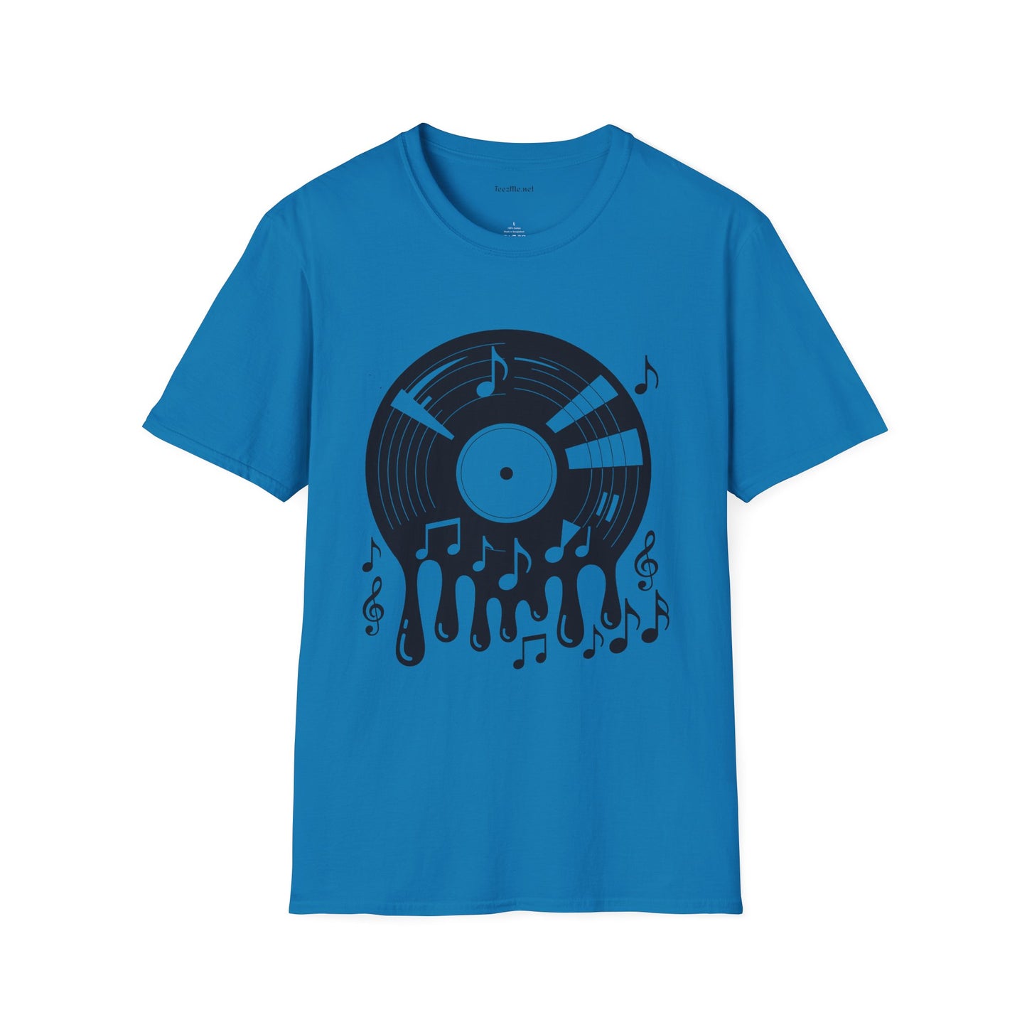 Spinning Vinyl Unisex Softstyle T-Shirt 100% Cotton Graphic