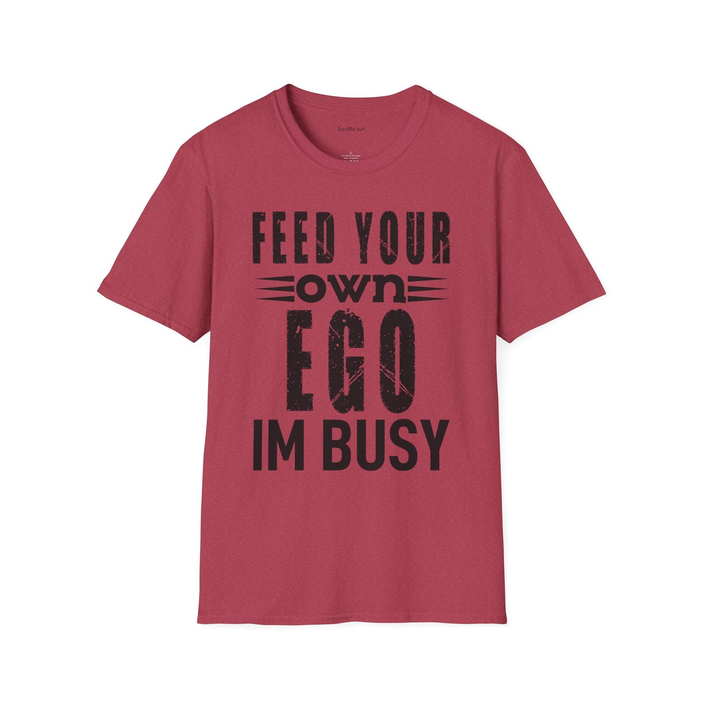 Feed Your Own EGO Unisex Softstyle T-Shirt 100% Cotton