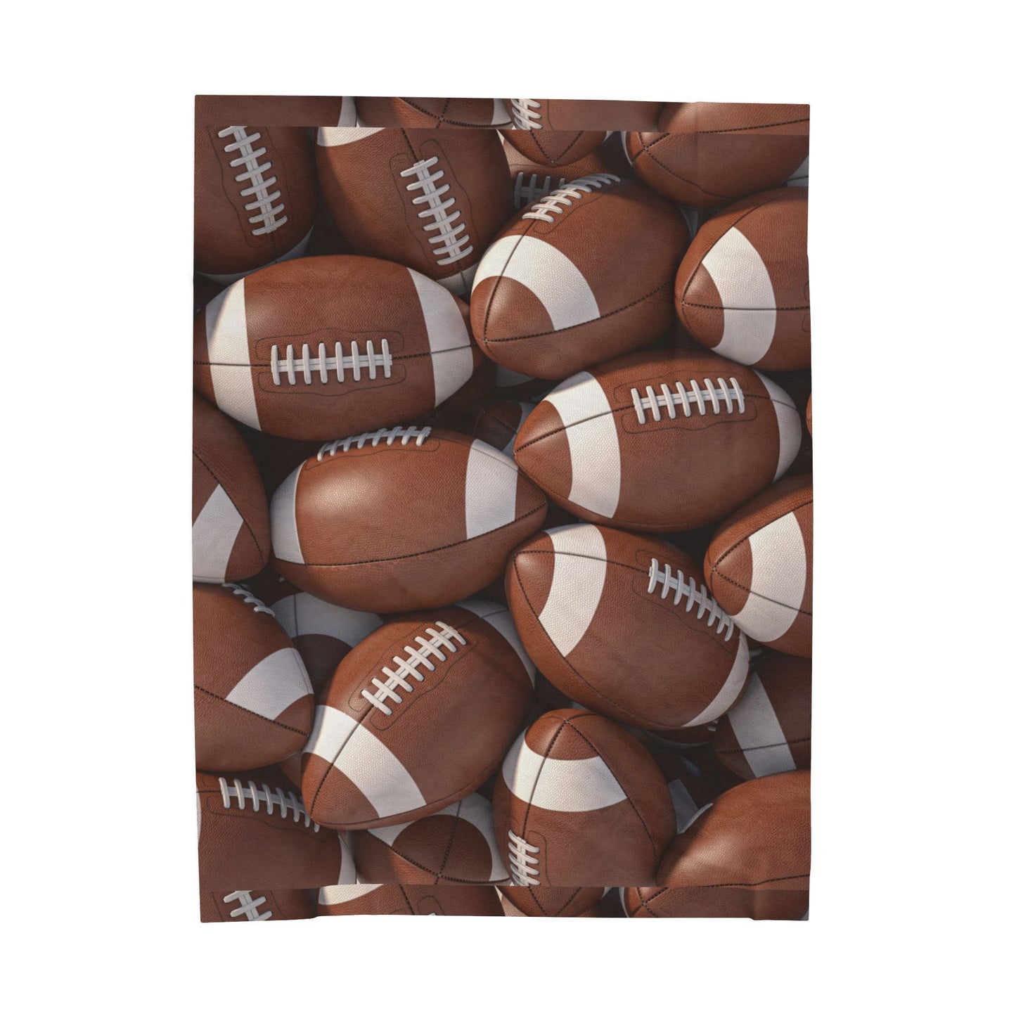 Football - Velveteen Plush Blanket