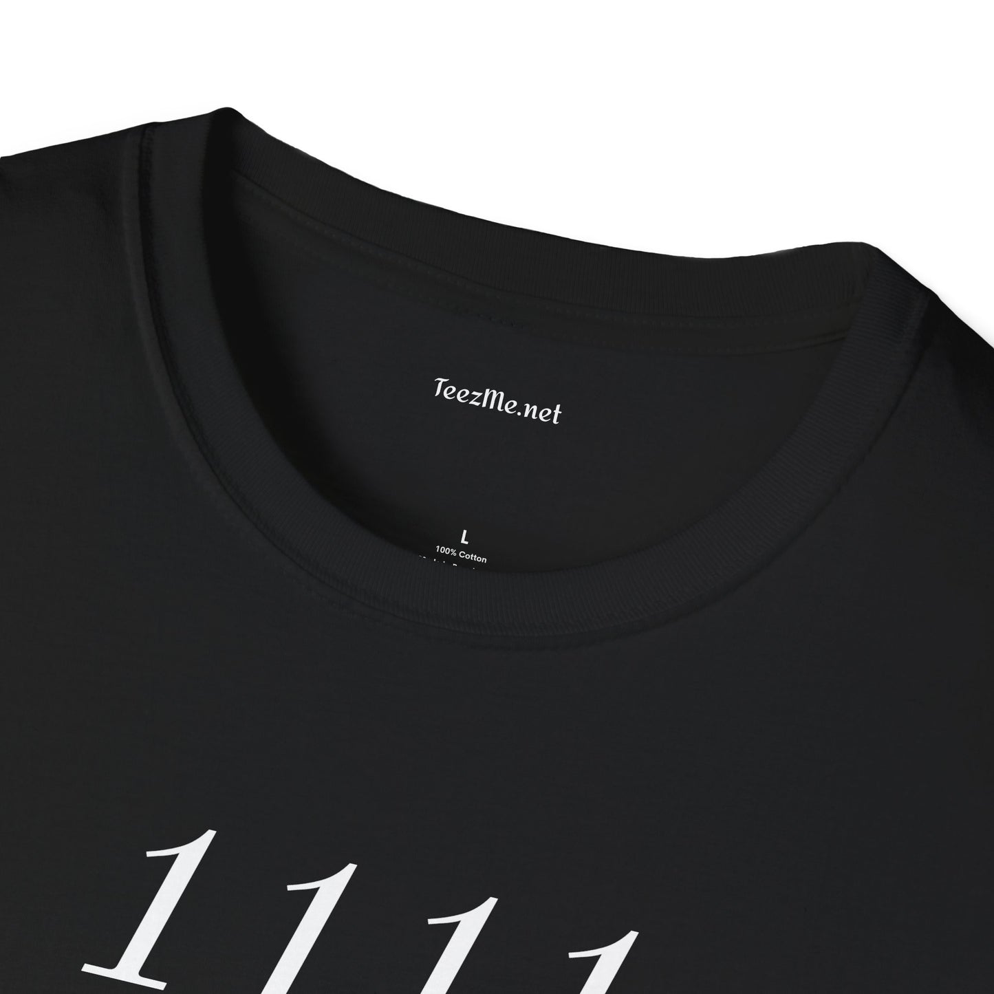 1111 (new beginnings) - Unisex Softstyle T-Shirt 100% Cotton Graphic #angel numbers