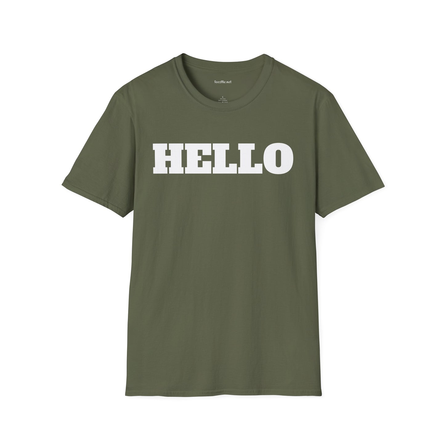 HELLO - Unisex Softstyle T-Shirt 100% Cotton Graphic