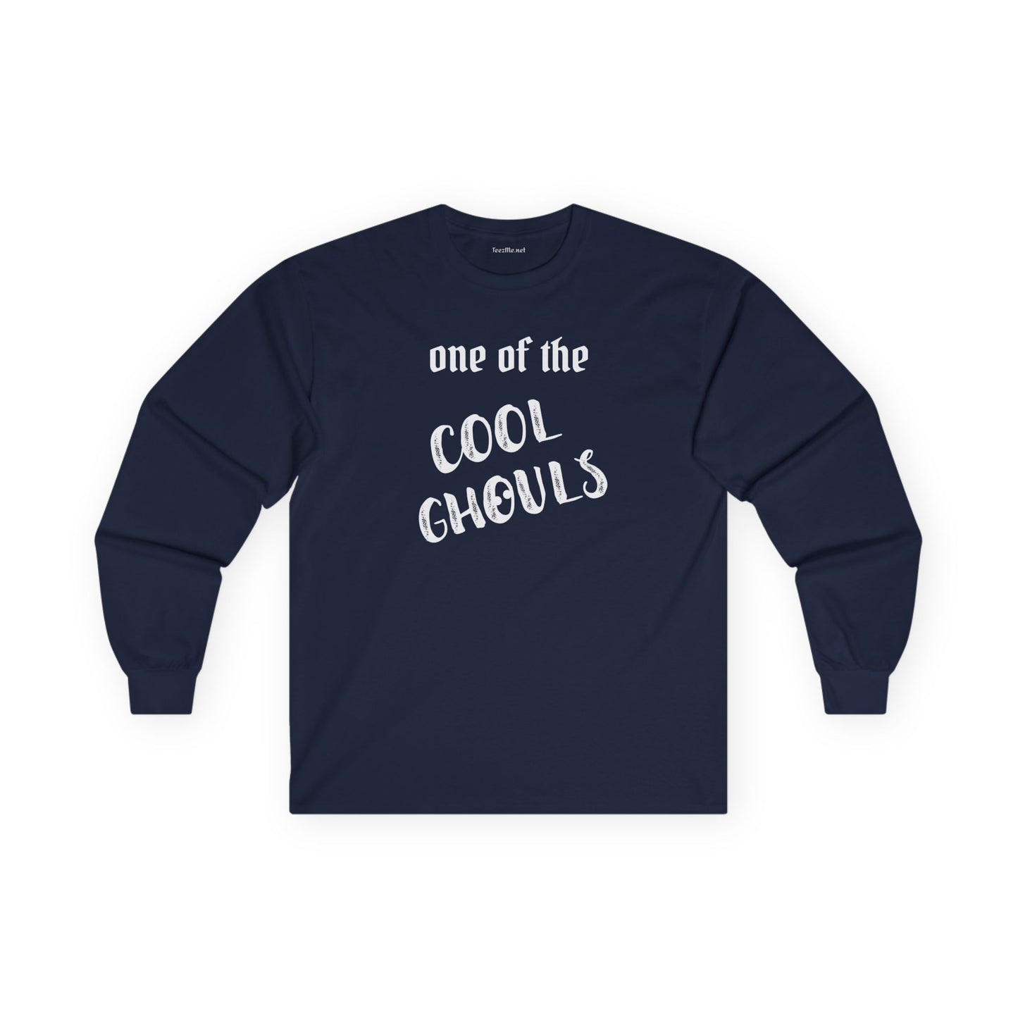 one of the Cool Ghouls Unisex Ultra Cotton Long Sleeve Tee