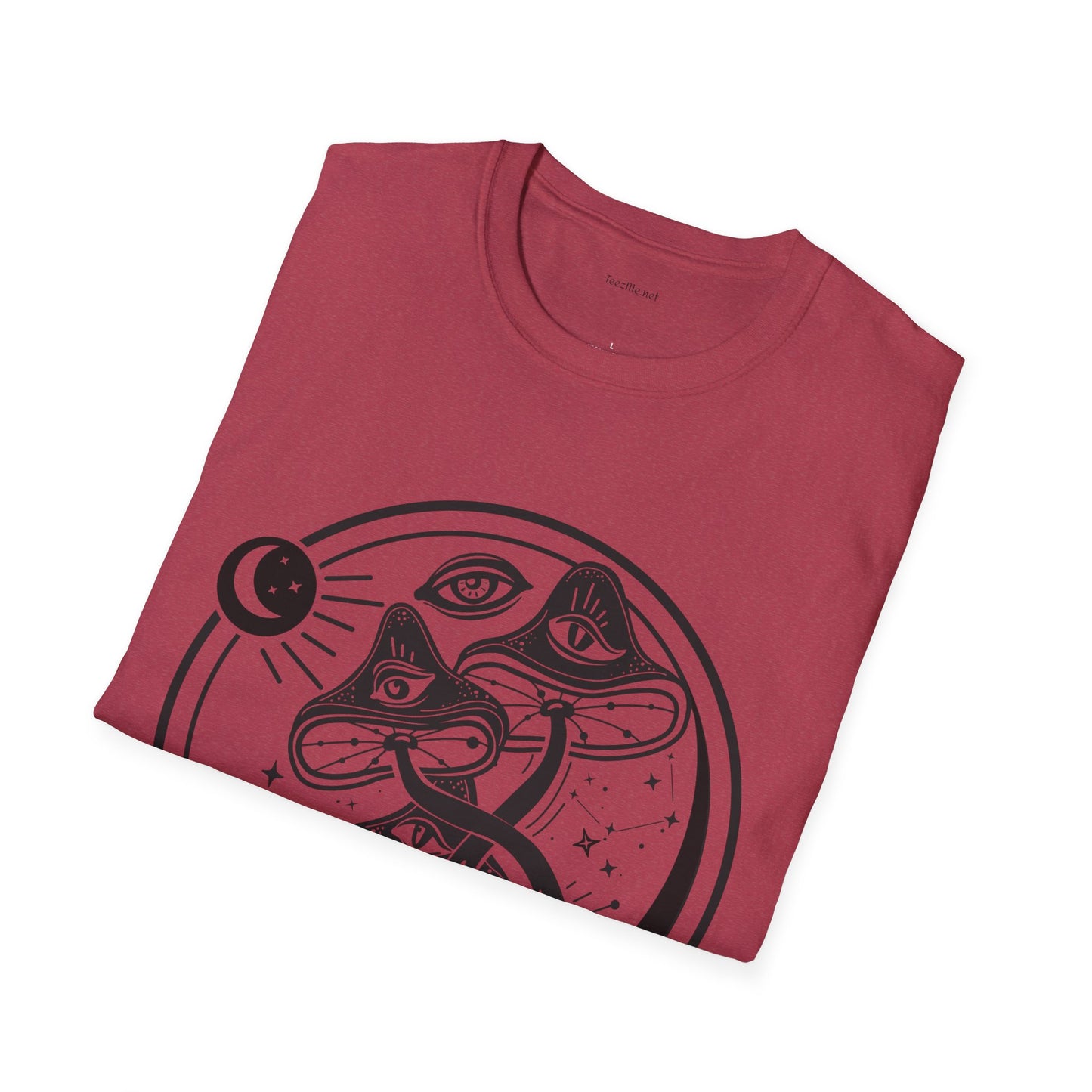 Mushrooms - Unisex Softstyle T-Shirt 100% Cotton Graphic