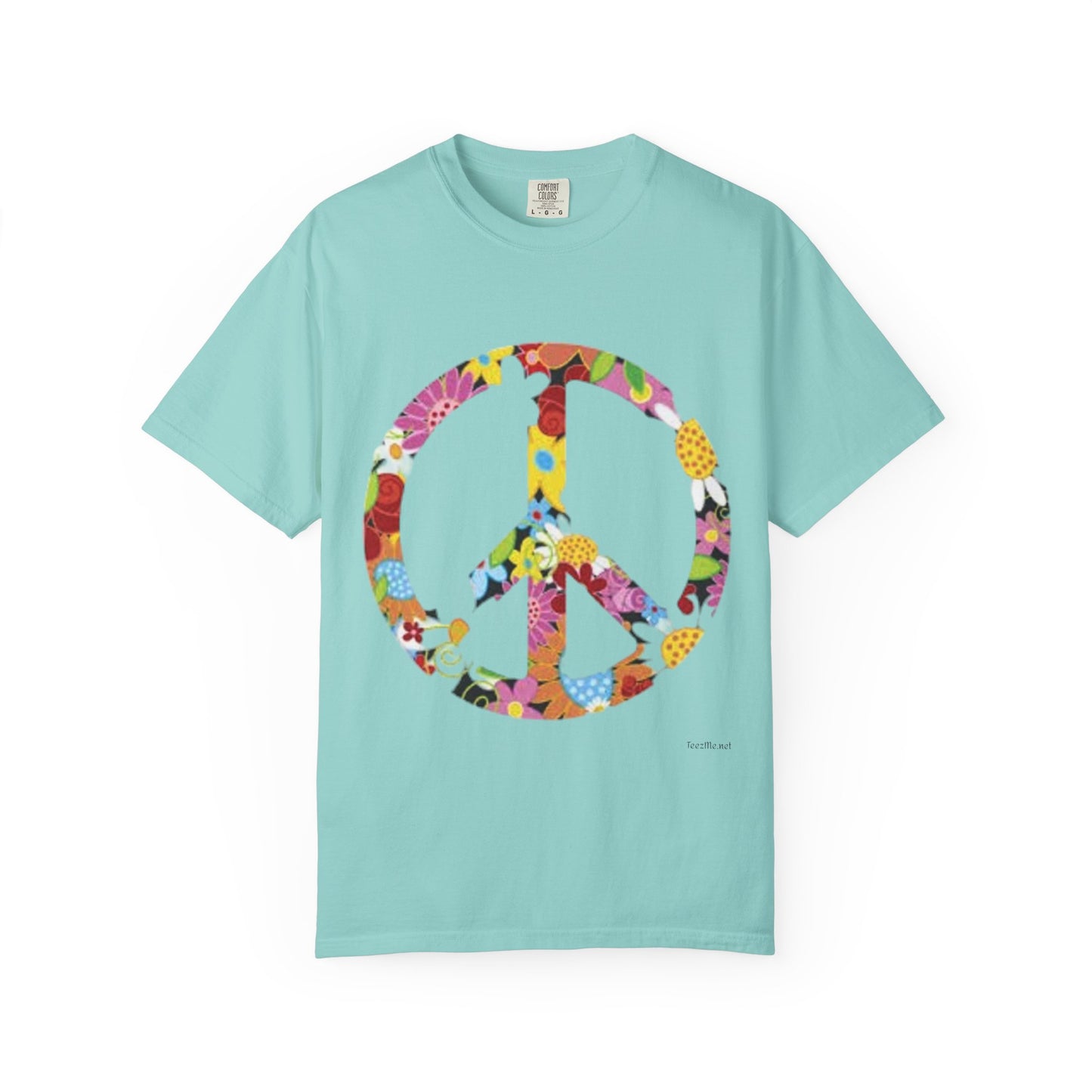Peace Sign Unisex Garment-Dyed T-shirt