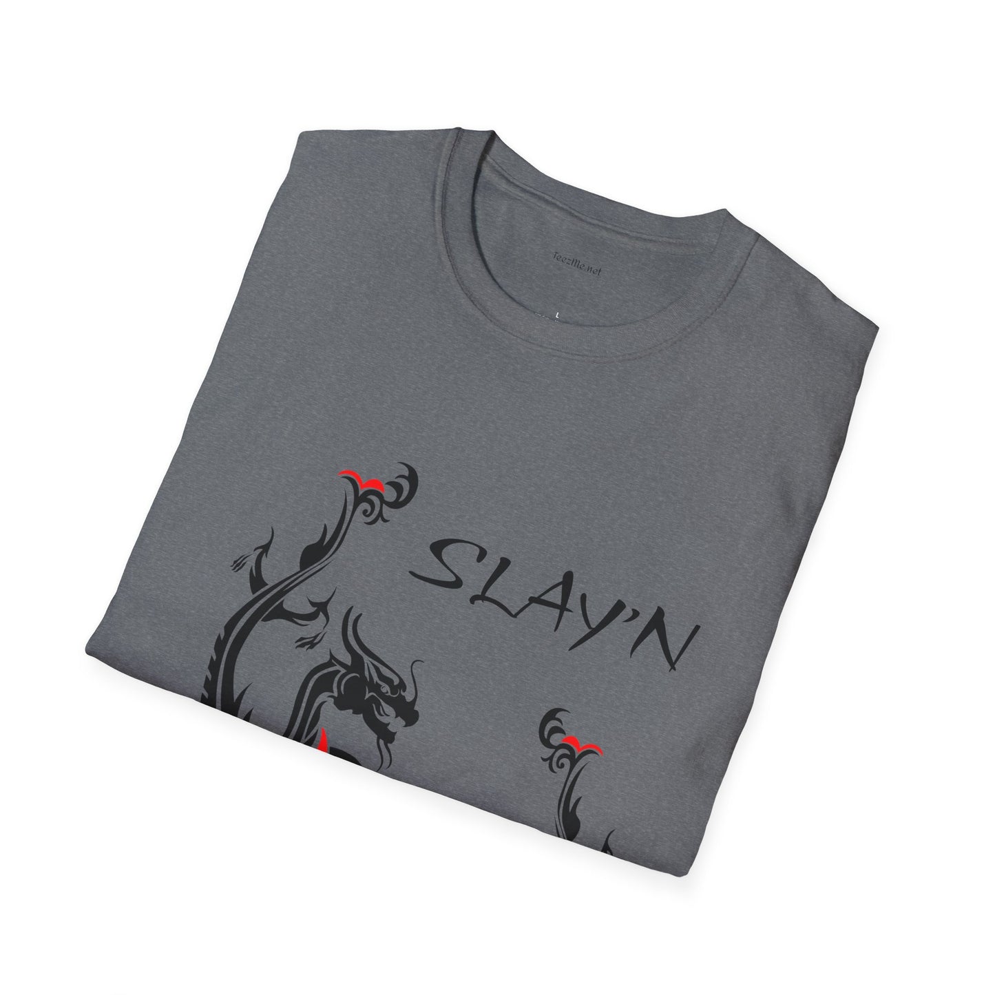 SLAY'N - Unisex Softstyle T-Shirt 100% Cotton Graphic