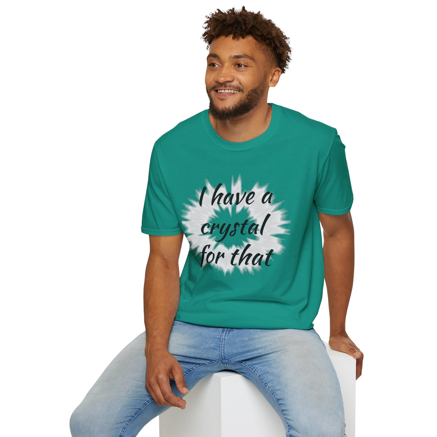 I have a crystal for that - Unisex Softstyle T-Shirt 100% Cotton Graphic