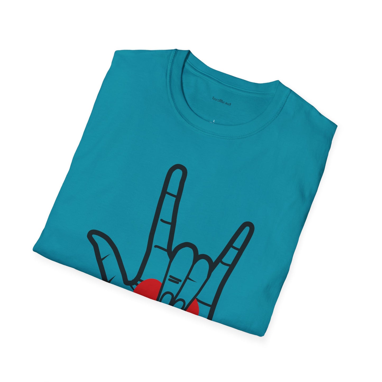 ASL Love  - Unisex Softstyle T-Shirt 100% Cotton Graphic