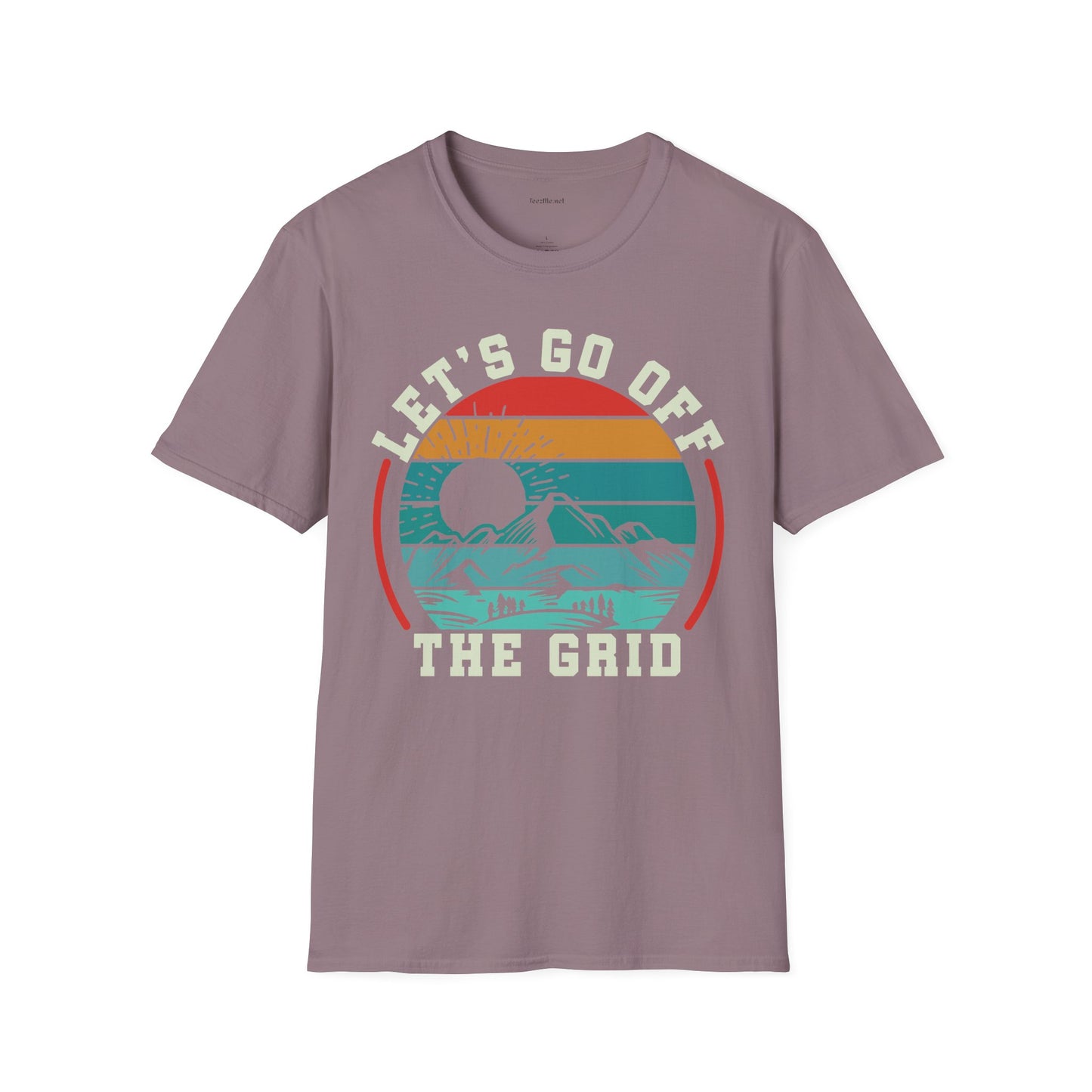 Off Grid - Unisex Softstyle T-Shirt 100% Cotton Graphic