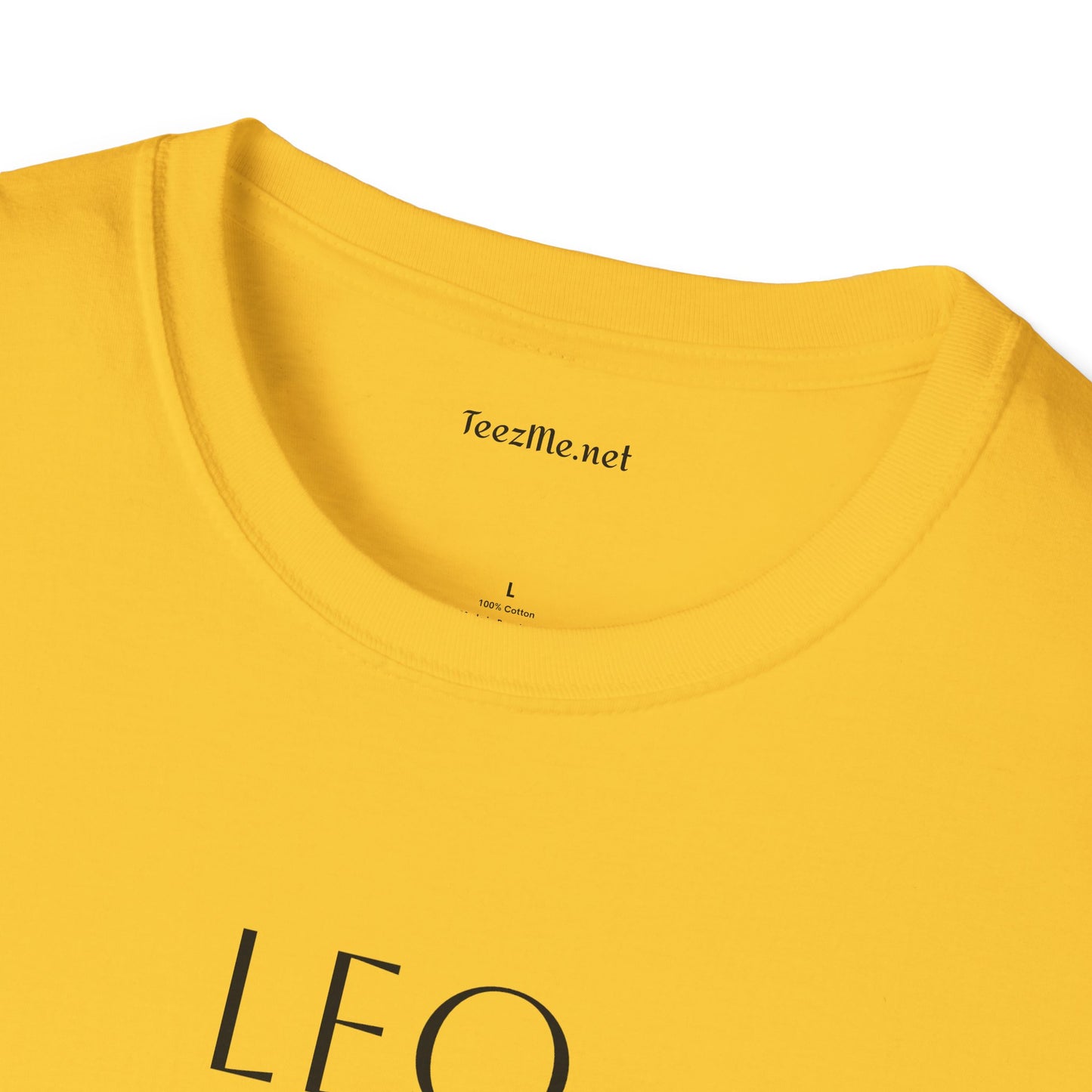 LEO - Unisex Softstyle T-Shirt 100% Cotton Graphic